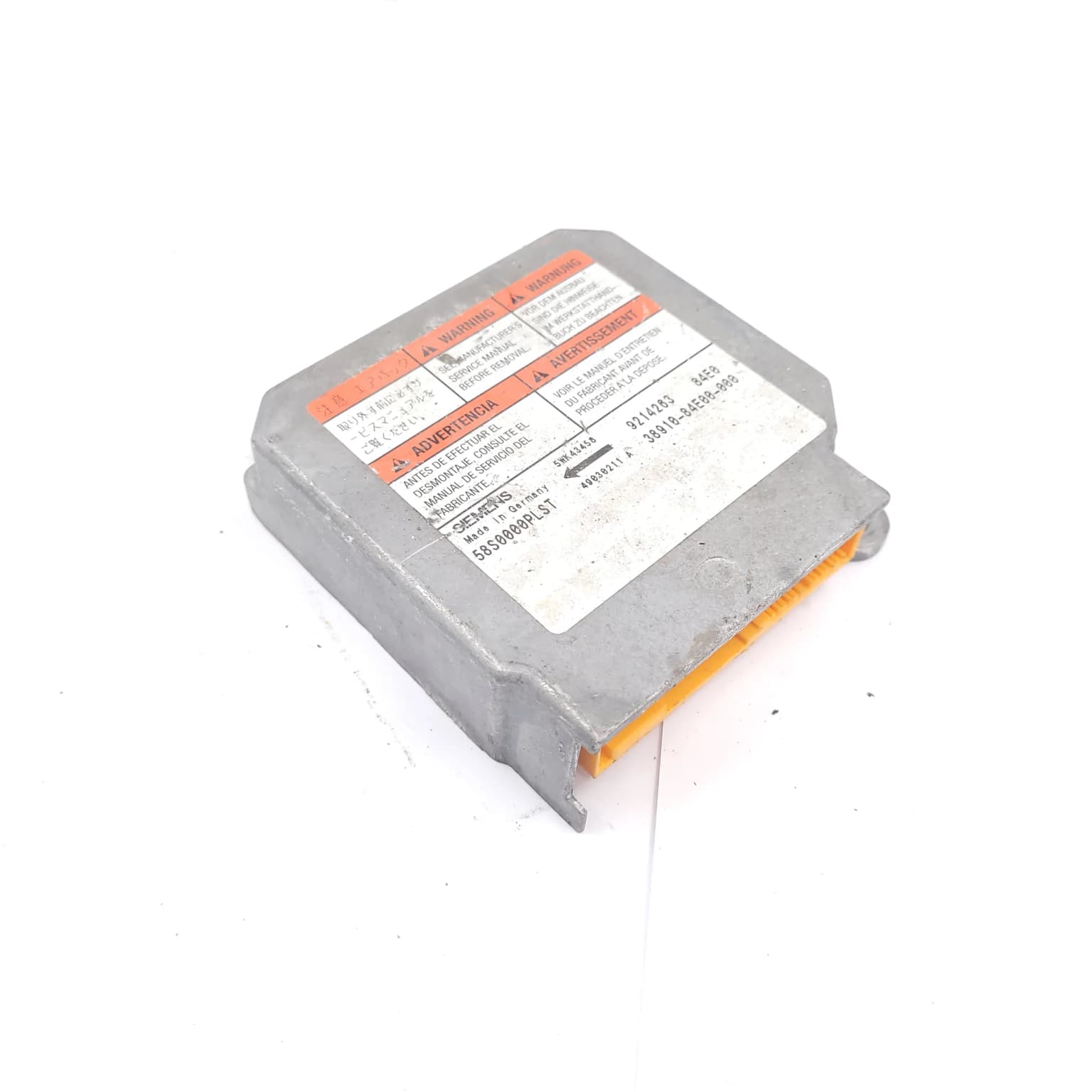 Airbag control module Opel AGILA (A) (H00) 2000–2007 5WK43458 – 1