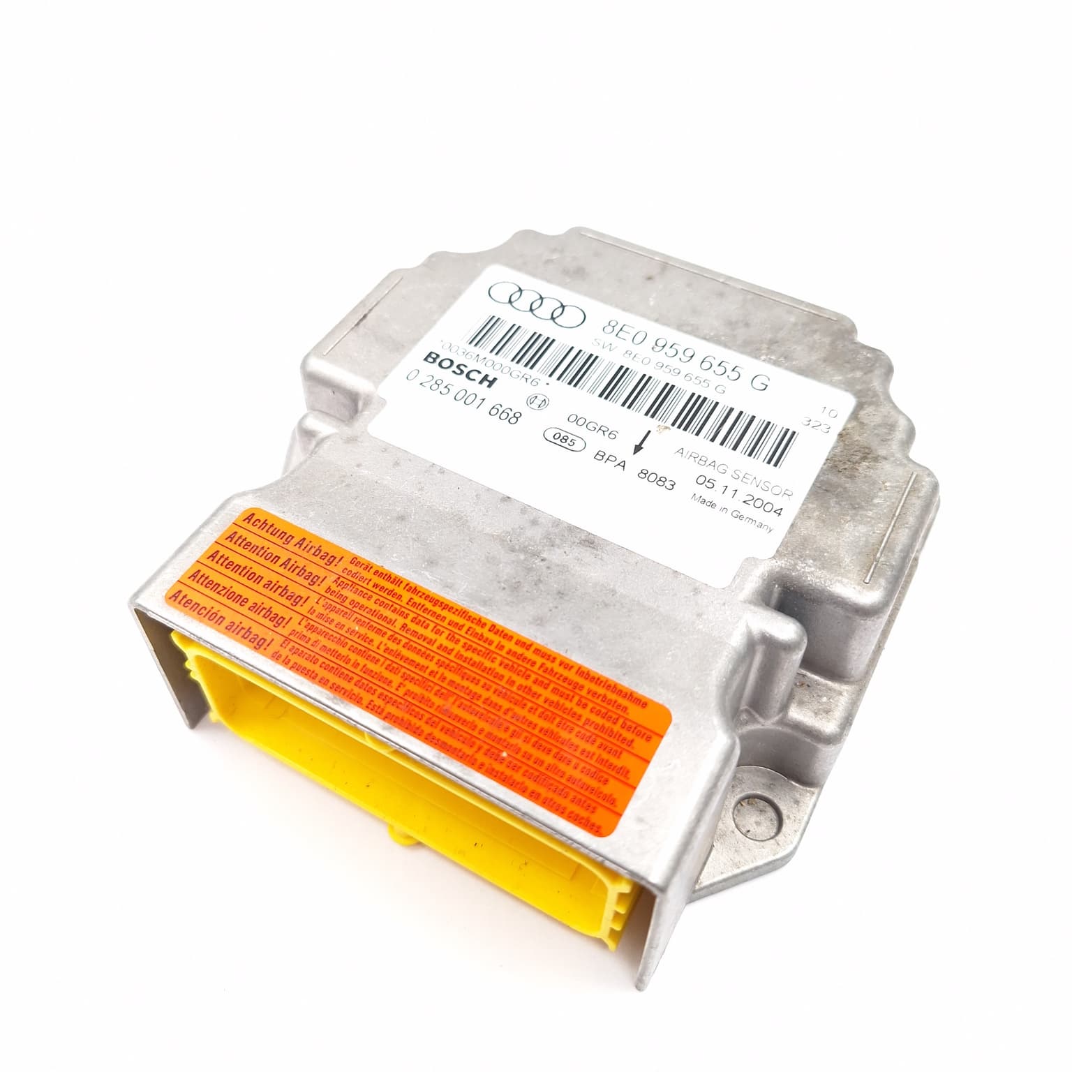 Airbag control module Audi A4 B7 (8E) 2004–2008 3.0 TDI quattro BKN 8E0959655G – 1