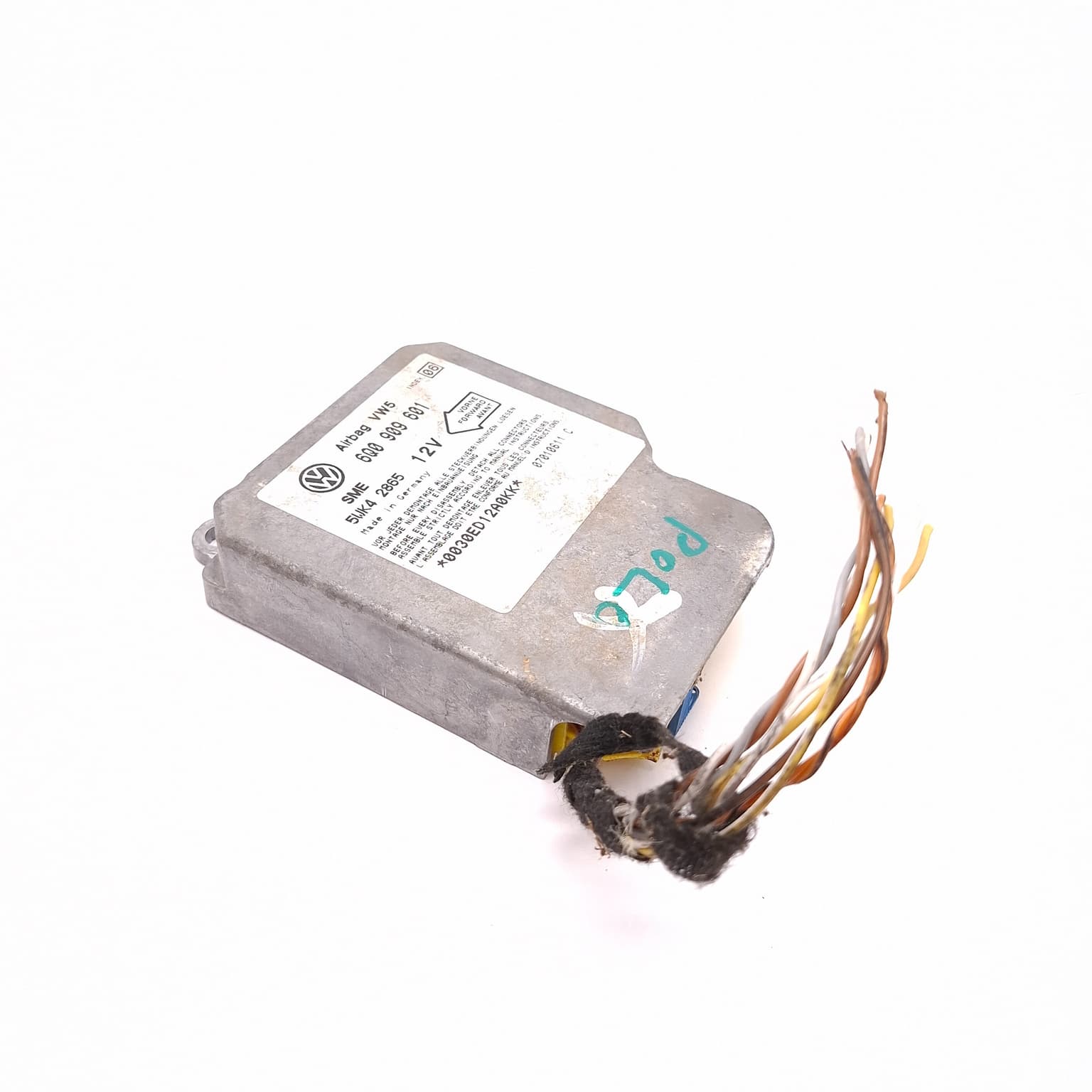 Airbag control module VW POLO (6R) 2009–2017 6Q0909601 – 1