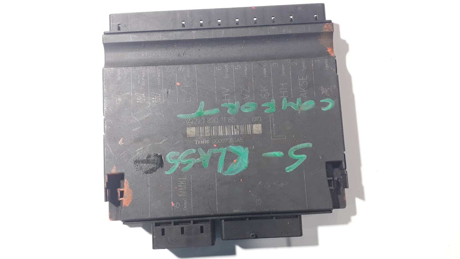 Seat control module Mercedes-Benz S-CLASS (W220) 1998–2005 2208201185 – 1