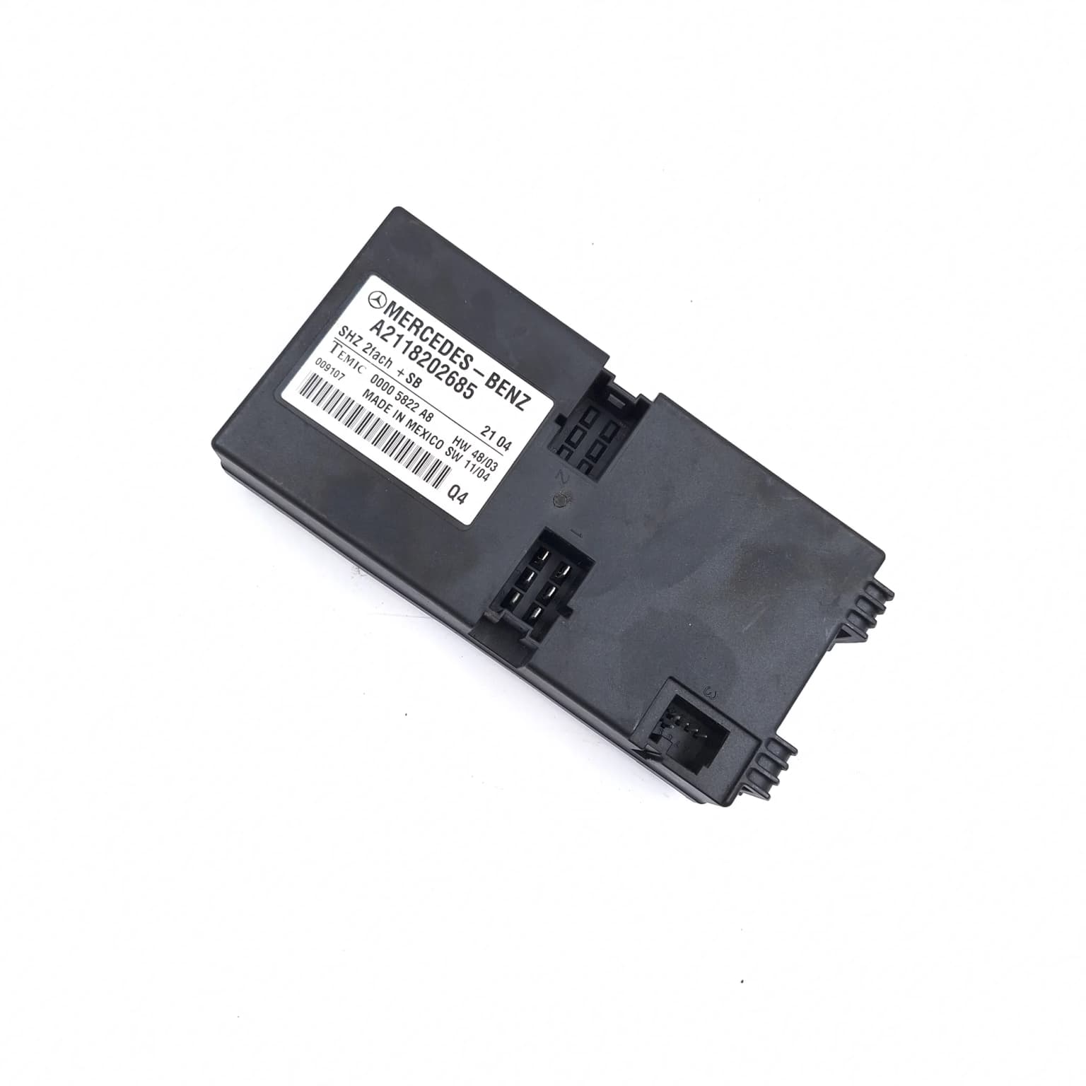 Control unit Mercedes-Benz E-CLASS (W211) 2002–2009 E 320 CDI (211.026) OM 648.961 A2118202685 – 1