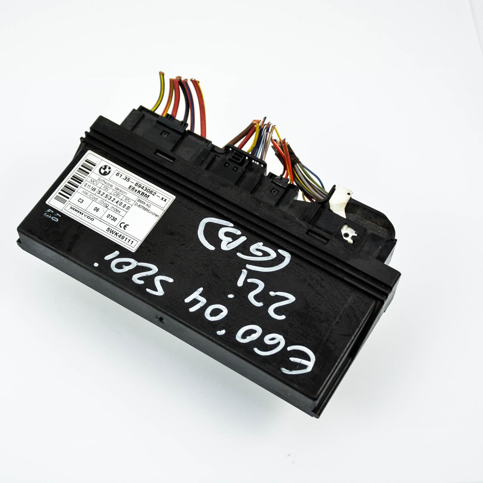 Comfort control module BMW 5 (E60, E61) 2003–2010 520 i 6943062 – 1