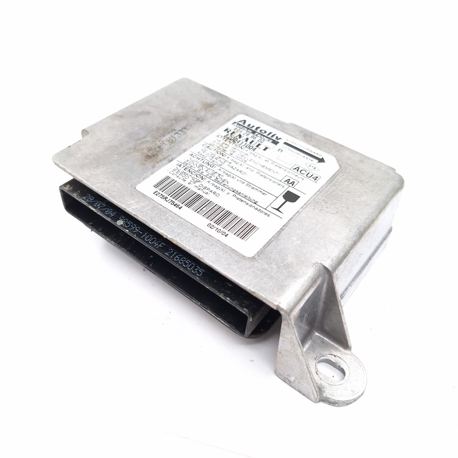 Airbag control module Renault MEGANE 2 2002–2010 604289600 – 1