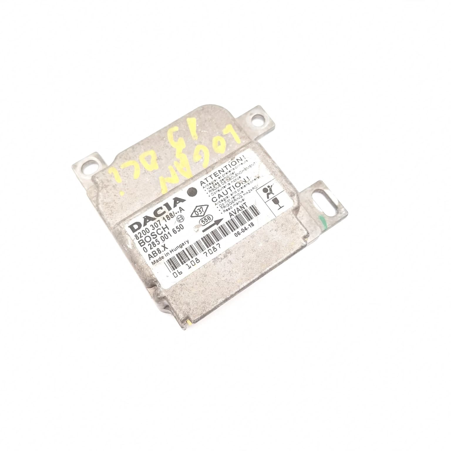Airbag control module Dacia LOGAN (LS) 2004–2012 8200307188A – 1