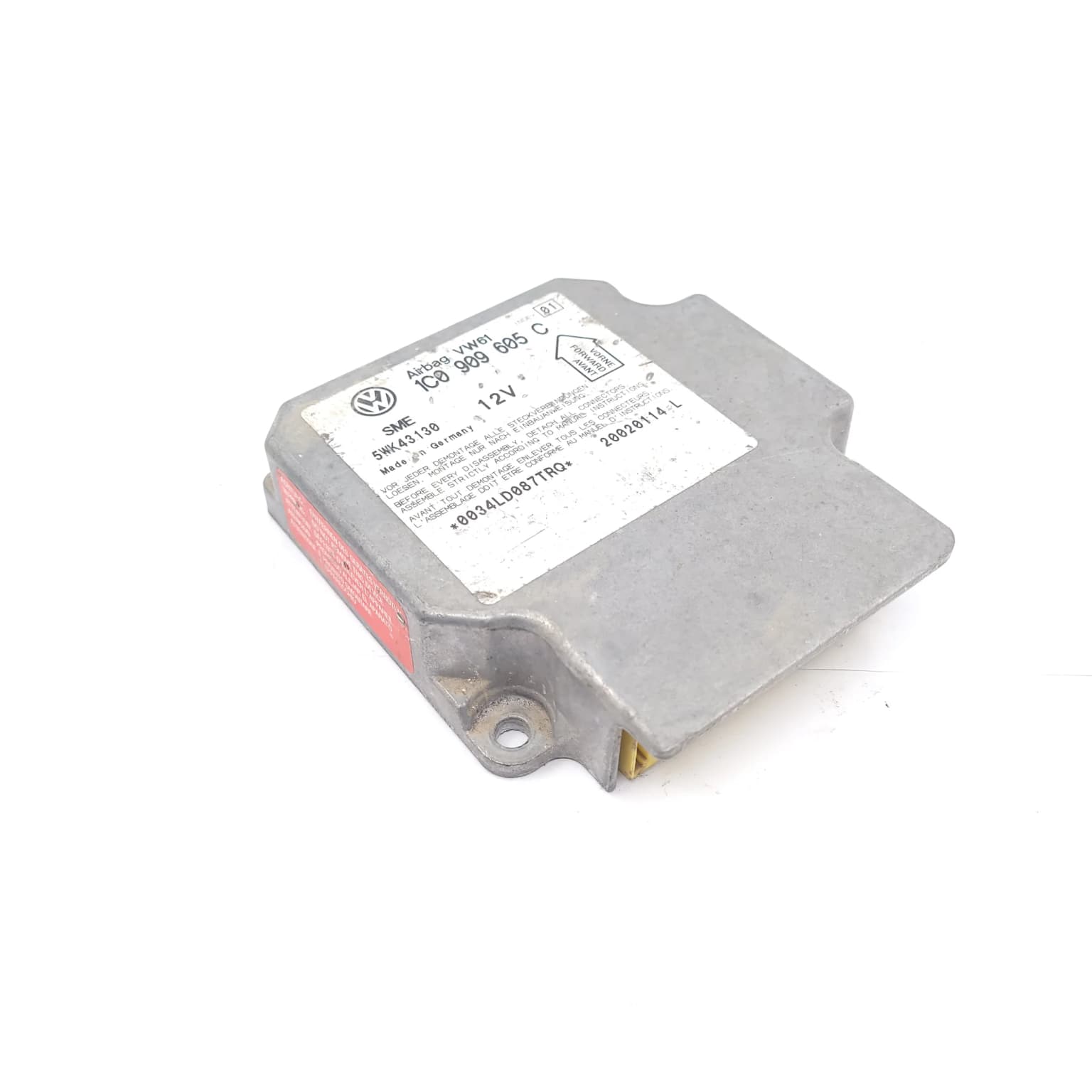 Airbag control module VW PASSAT B5, B5.5 1996–2005 1C0909605C – 1