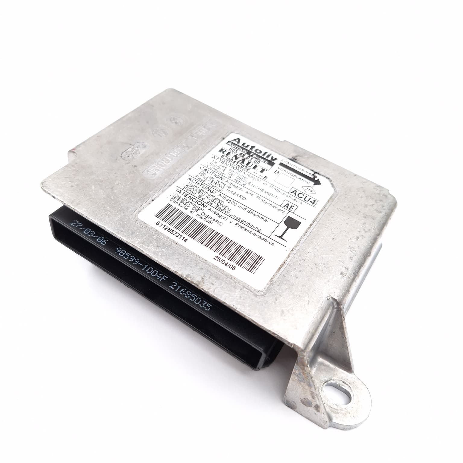 Airbag control module Renault MEGANE 2 2002–2010 985991004F – 1