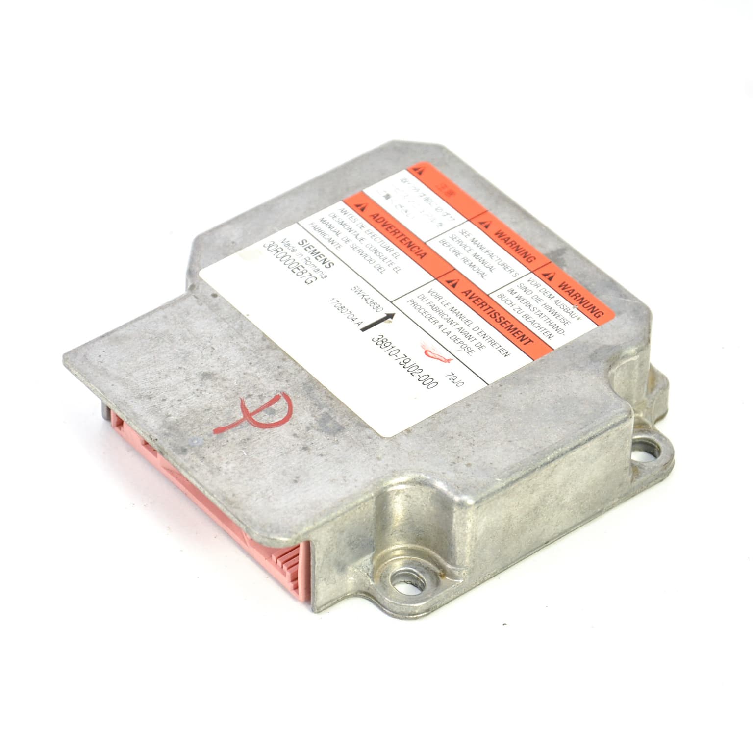 Airbag control module Suzuki SX4 (EY, GY) 2006+ 1.5 M15A 3891079J02 – 1