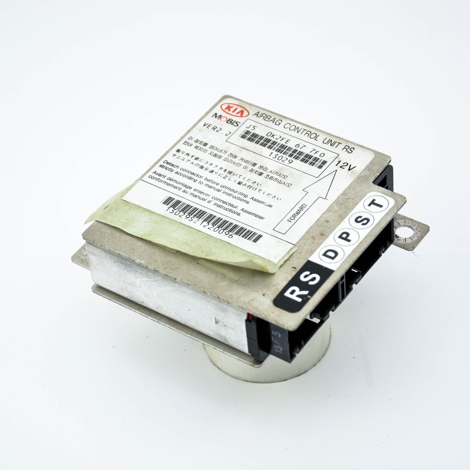 Airbag control module Kia CARENS 2 (FJ) 2002–2006 2.0 CRDi D4EA 0K2FE677F0 – 1