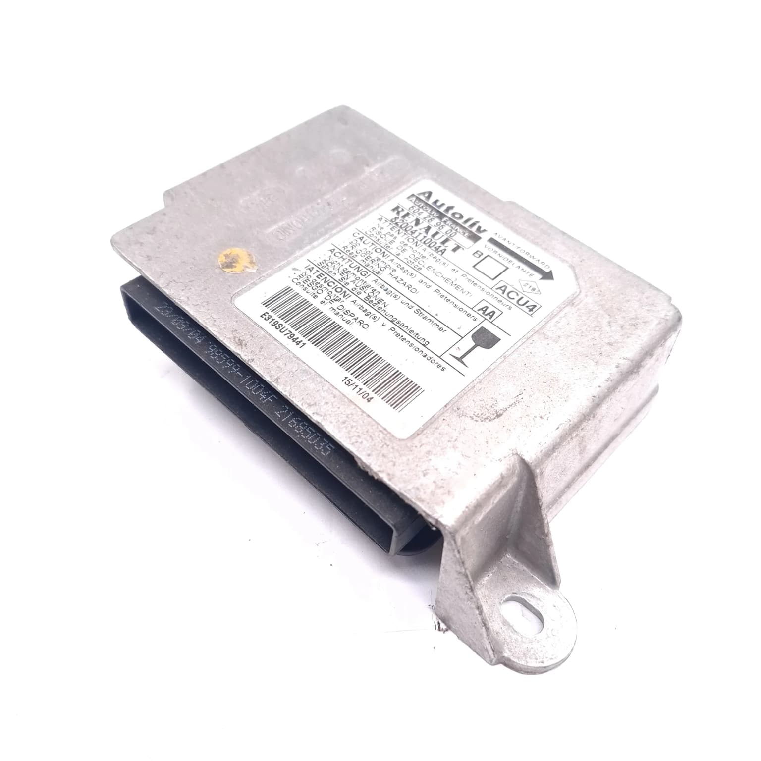 Airbag control module Renault MEGANE 2 2002–2010 604289600 – 1