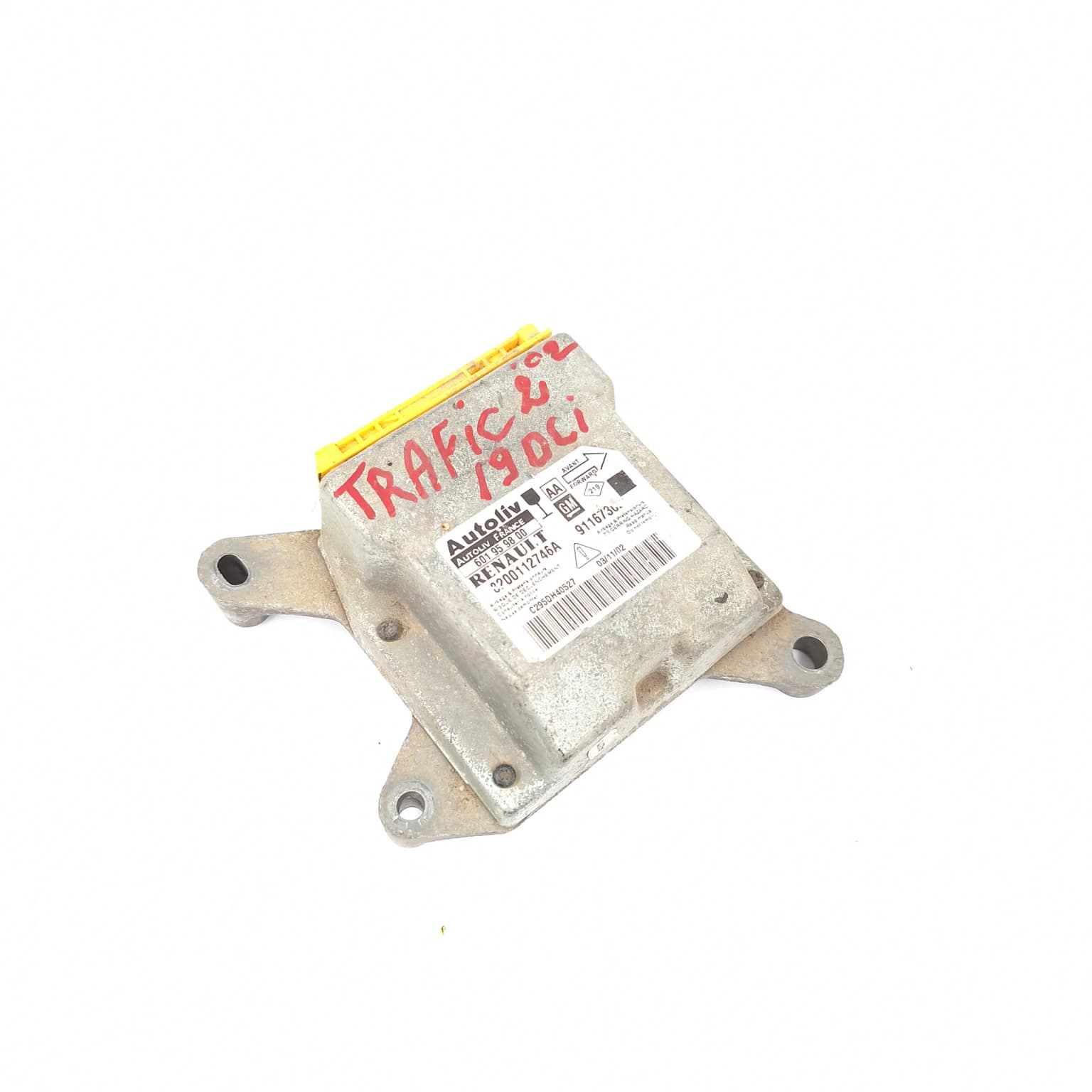 Airbag control module Renault TRAFIC 2 2001–2014 8200112746A – 1