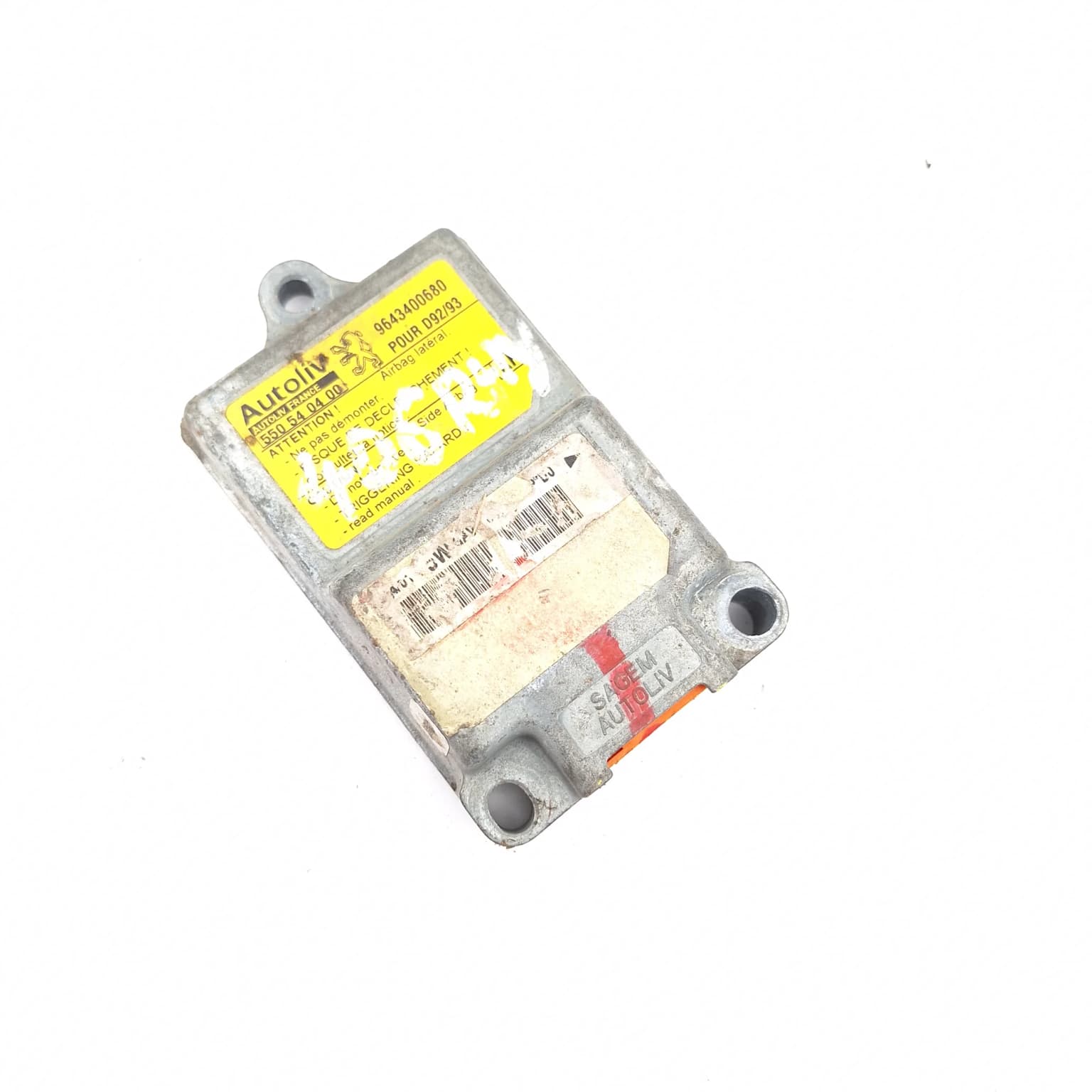 Airbag control module Peugeot 406 1995–2004 550540400 – 1