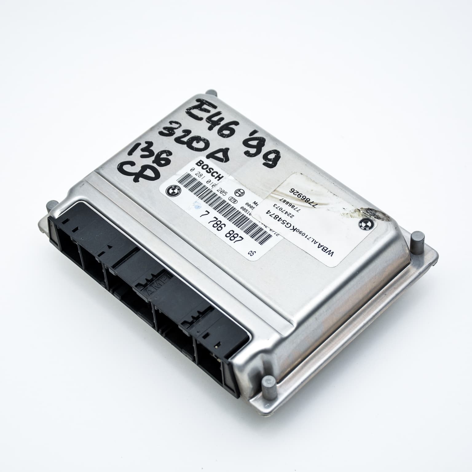 Engine control unit BMW 3 (E46) 1998–2007 320 d M47 D20 (204D1) 0281010205 – 1