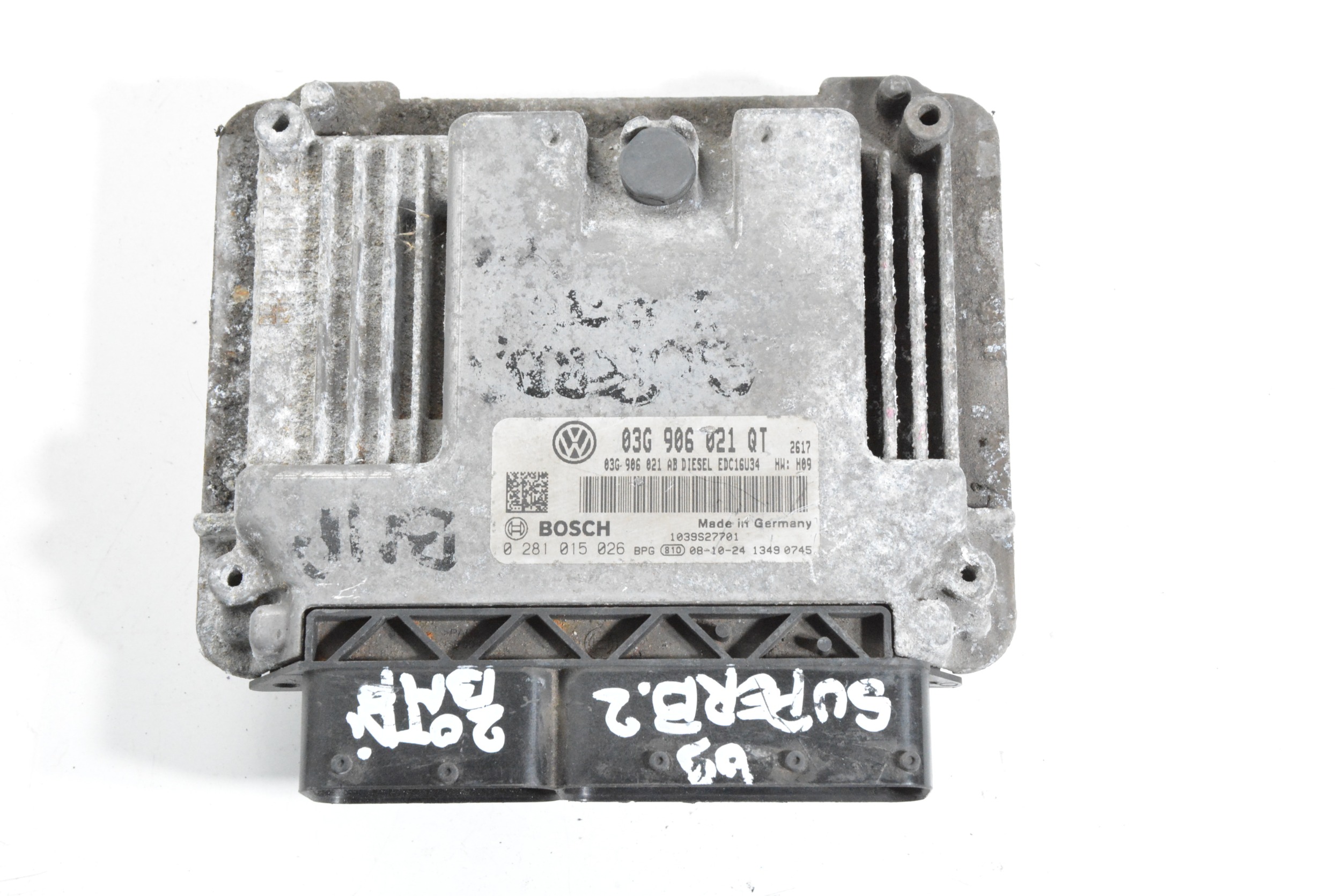 Engine control unit Skoda SUPERB 2 (3T) 2008–2015 0281015026 – 1