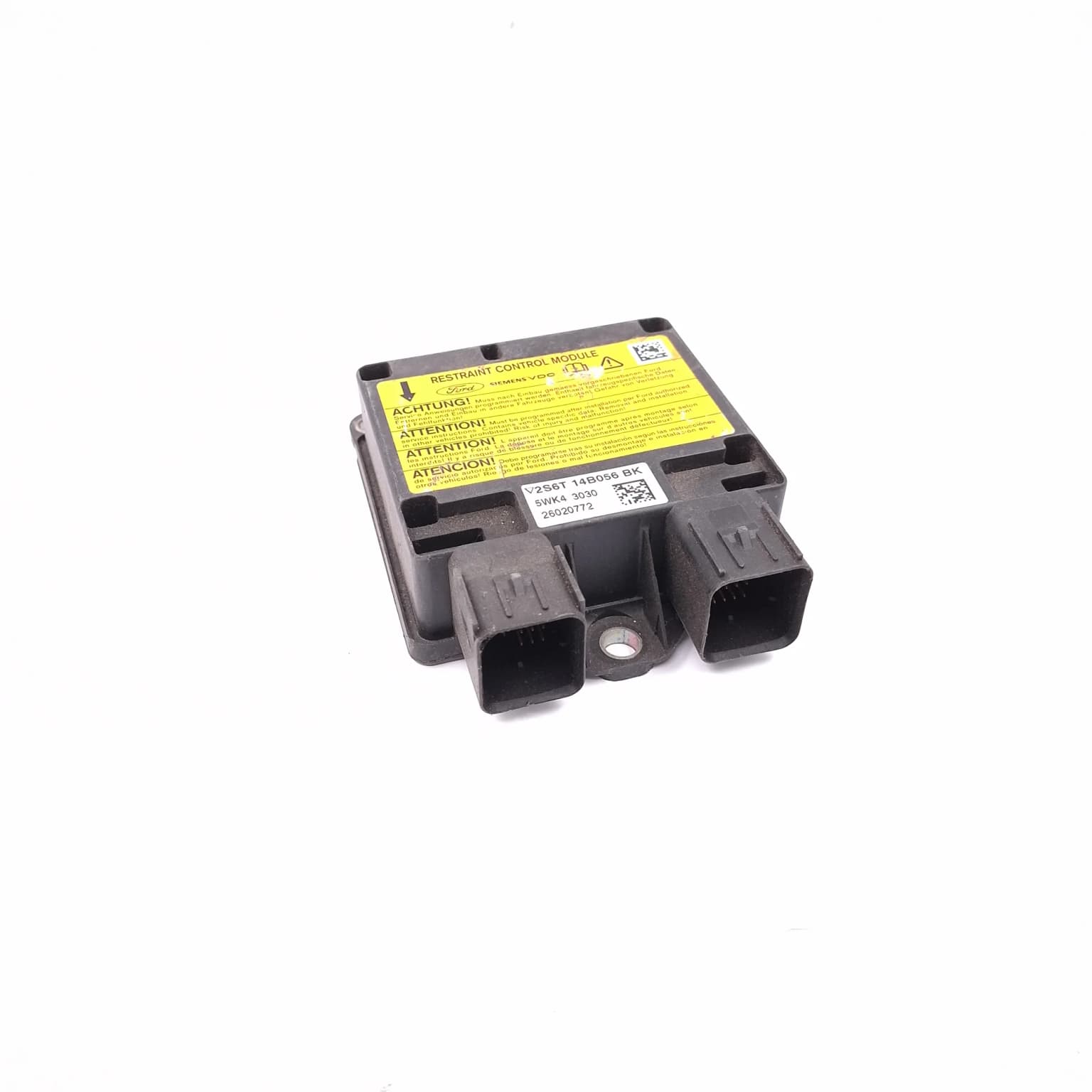 Airbag control module Ford FIESTA Mk 5 2002–2008 2S6T14B056BK – 1