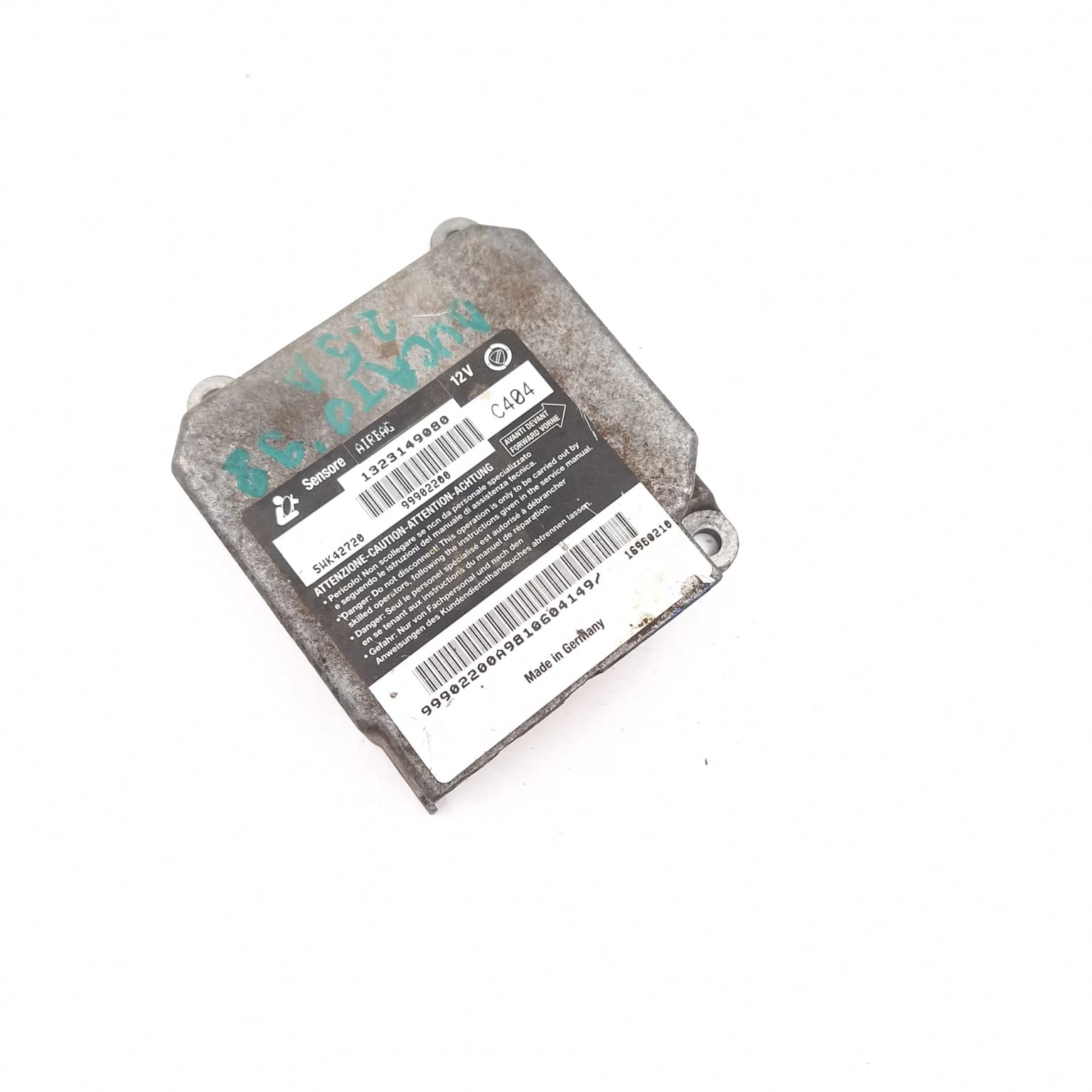 Airbag control module Fiat DUCATO (230) 1994–2002 1323149080 – 1