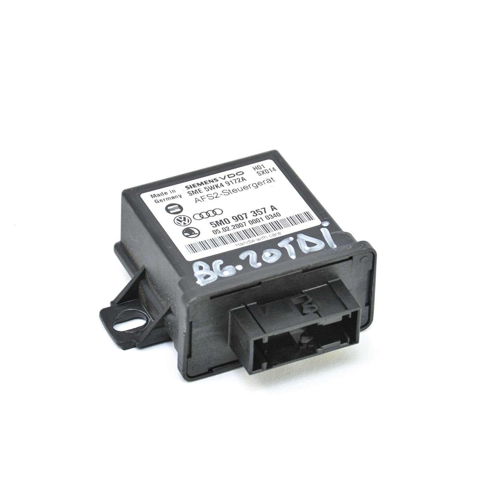 Control unit VW PASSAT B6 2005–2010 2.0 TDI 16V BKP 5M0907357A – 1