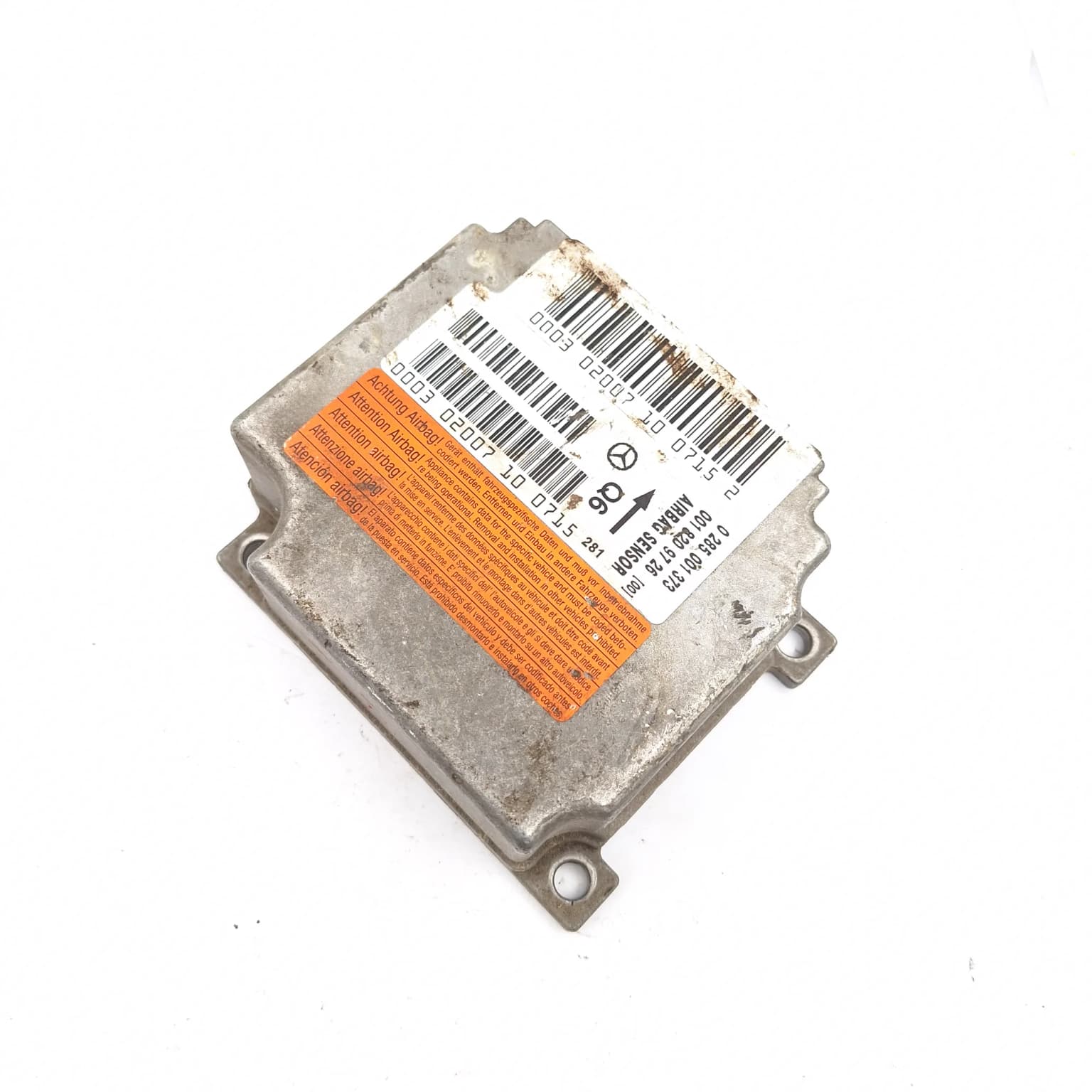 Airbag control module Mercedes-Benz C-CLASS (W203) 2000–2007 0018209726 – 1