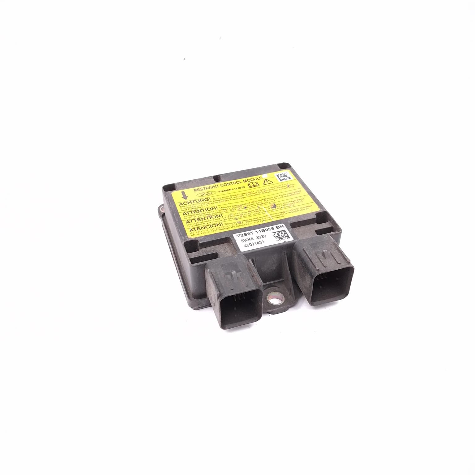 Airbag control module Ford FIESTA Mk 5 2002–2008 2S6T14B056BN – 1