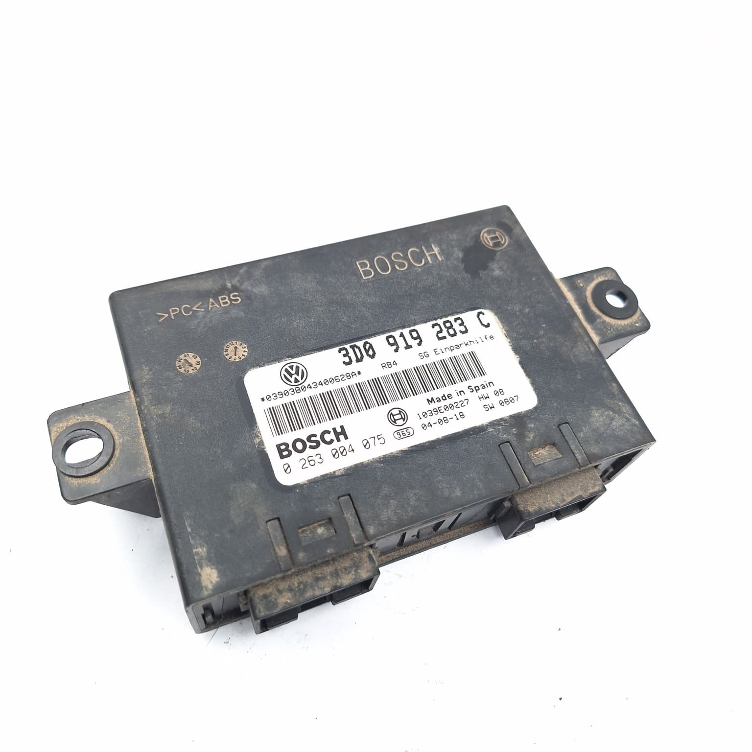 Parking PDC control unit VW PHAETON (3D) 2002–2016 3.0 V6 TDI 4motion BMK 3D0919283C – 1