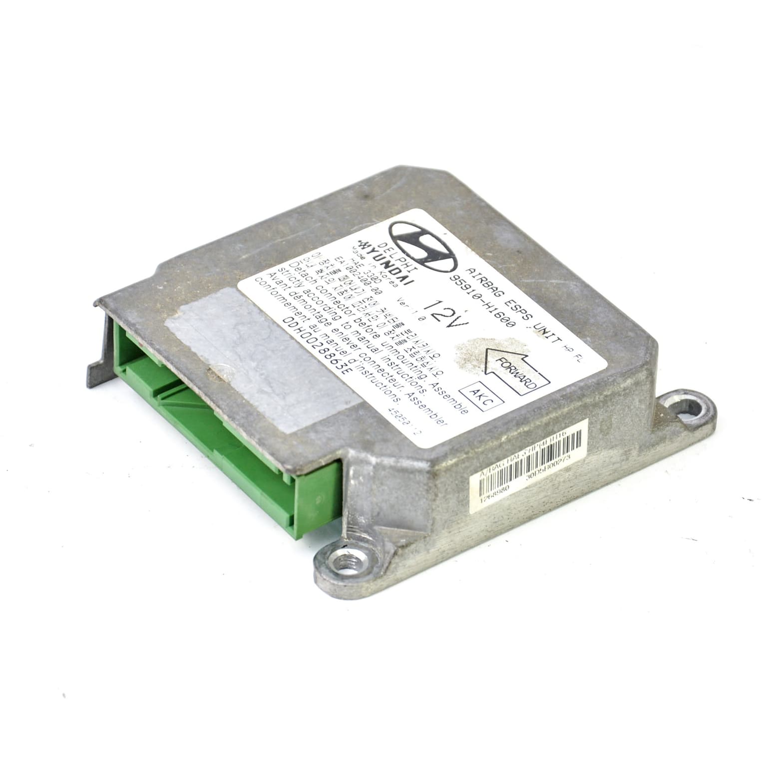 Airbag control module Hyundai TERRACAN (HP) 2001–2007 2.9 CRDi 4WD J3 95910H1600 – 1