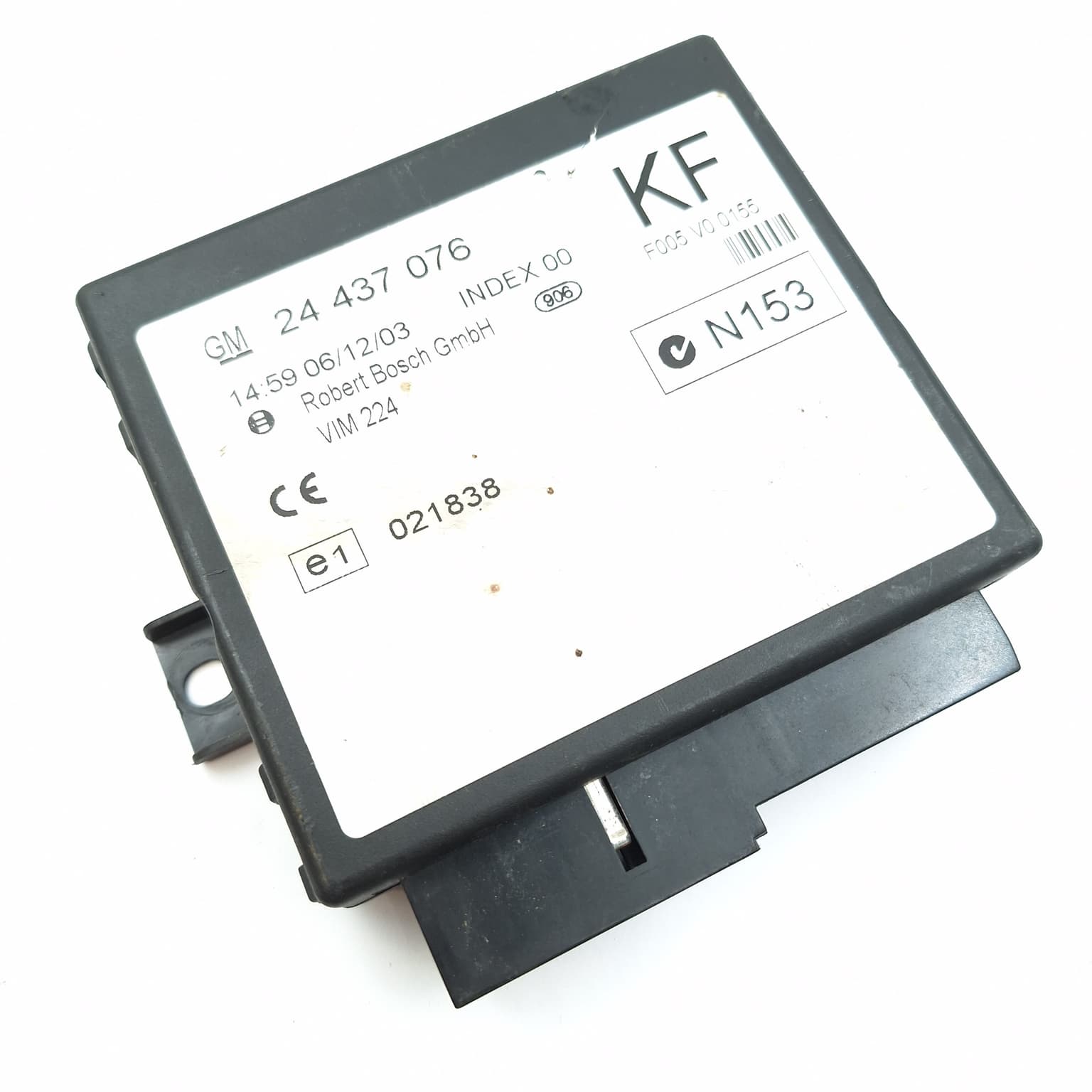 Comfort control module Opel ASTRA G 1998–2009 24437076 – 1