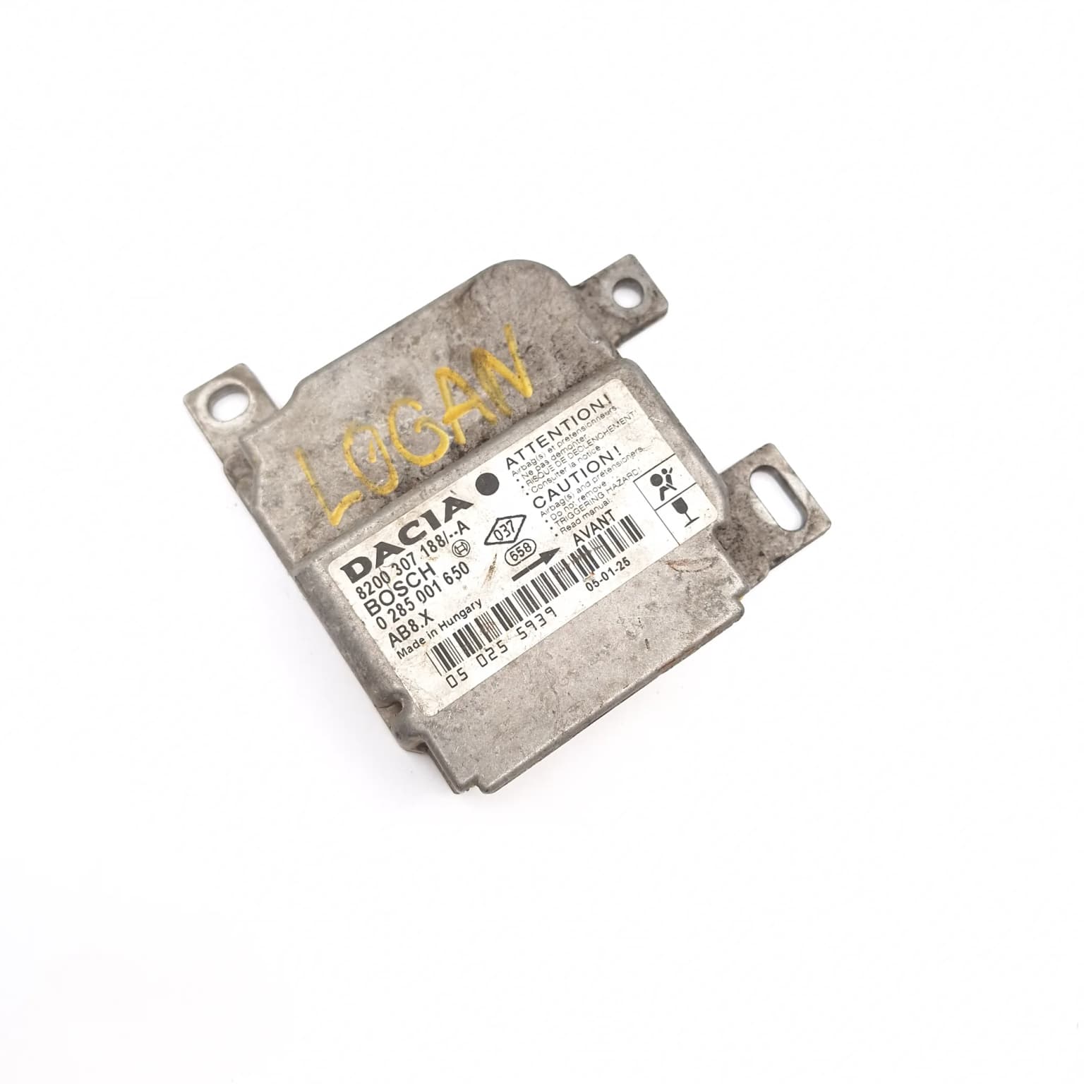 Airbag control module Dacia LOGAN (LS) 2004–2012 8200307188A – 1