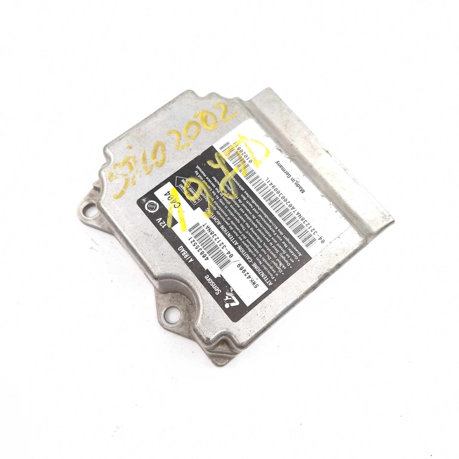 Airbag control module Fiat STILO (192) 2001–2007 46835521 – 1