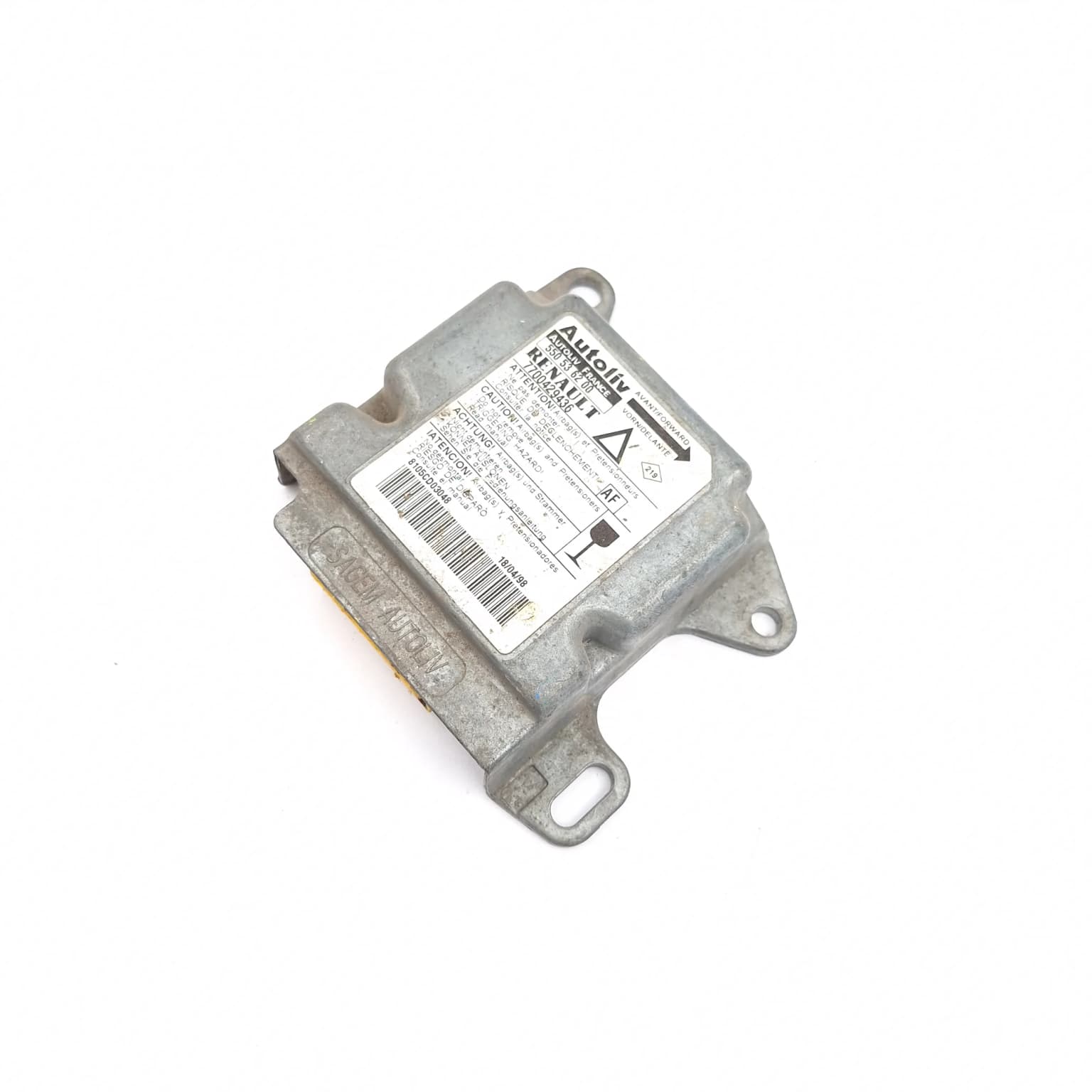 Airbag control module Renault LAGUNA 1 1993–2001 7700429436 – 1