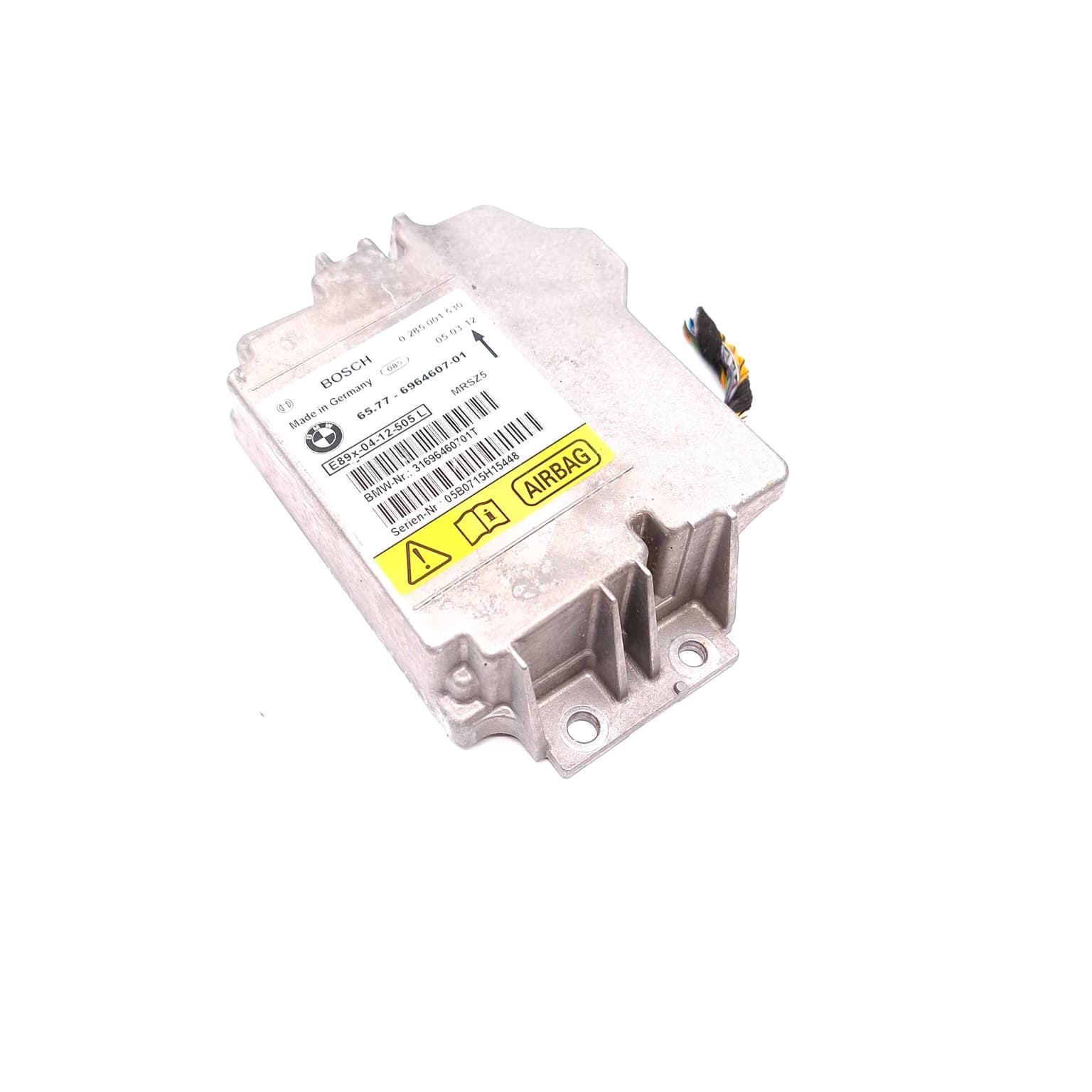 Airbag control module BMW 3 (E90, E91, E93, E92) 2005–2013 6964607 – 1