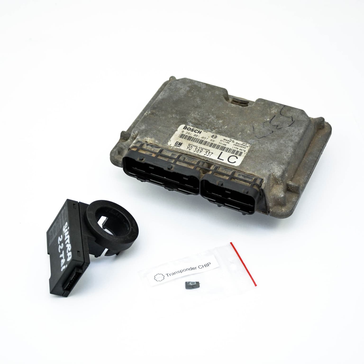 Kit calculateur et serrures Opel SINTRA 1996–1999 2.2 DTI X 22 DTH 0281001637 – 1