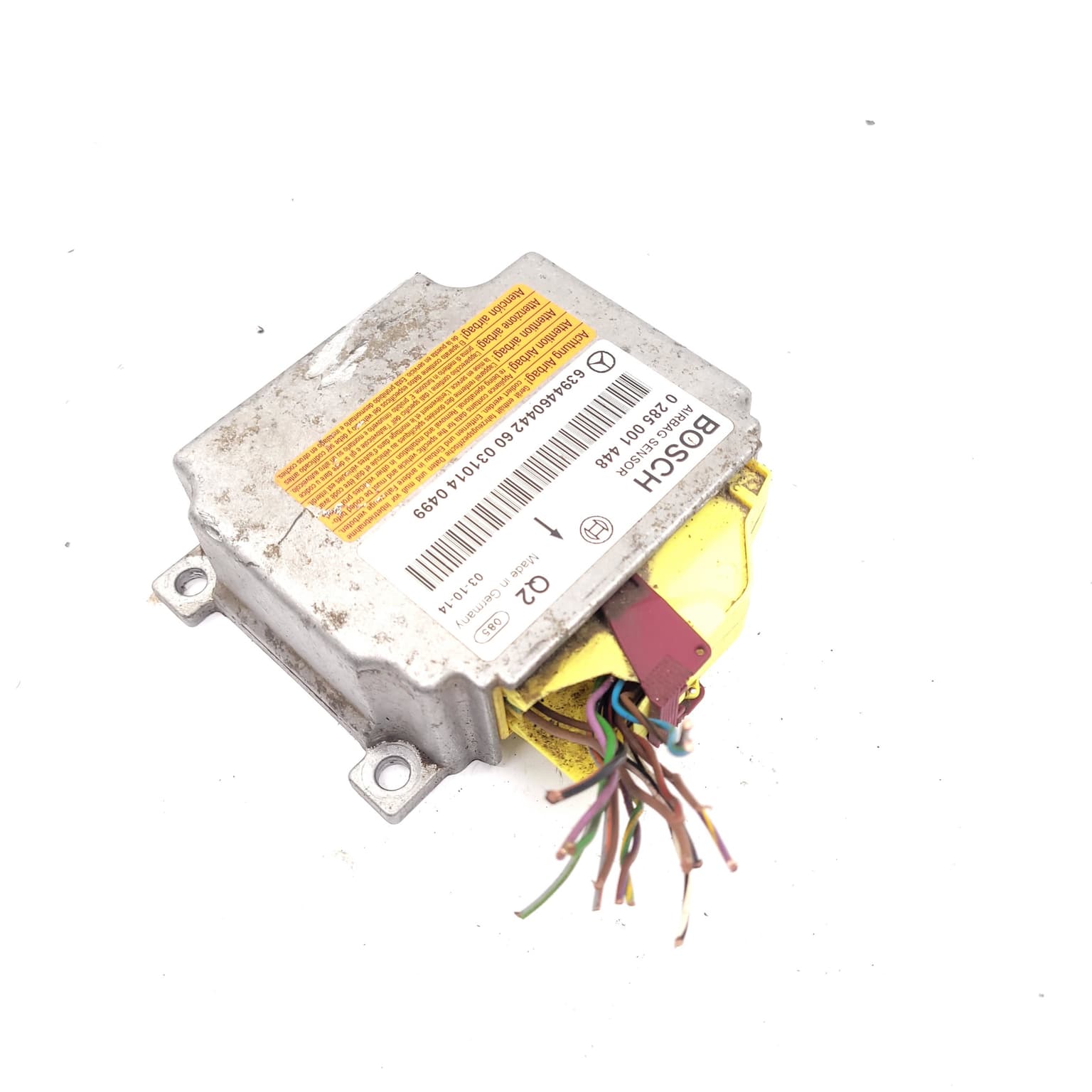 Airbag control module Mercedes-Benz VITO / VIANO (W639) 2003–2014 0285001448 – 1