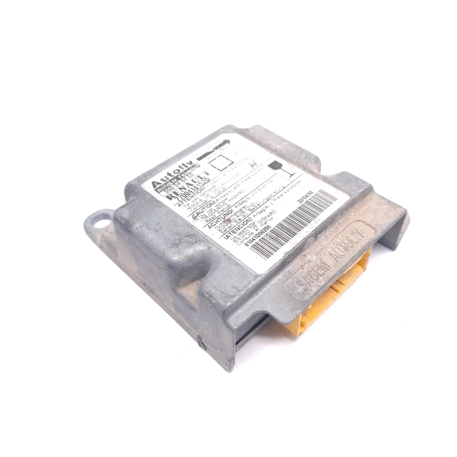 Airbag control module Renault MEGANE 1 1995–2002 7700418152D – 1
