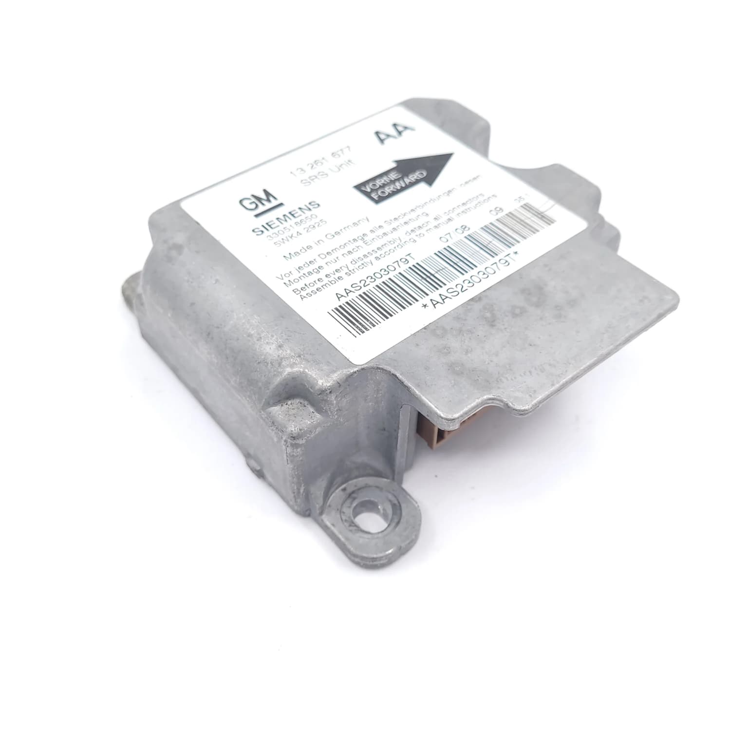 Airbag control module Opel ASTRA G 1998–2009 13261677 – 1