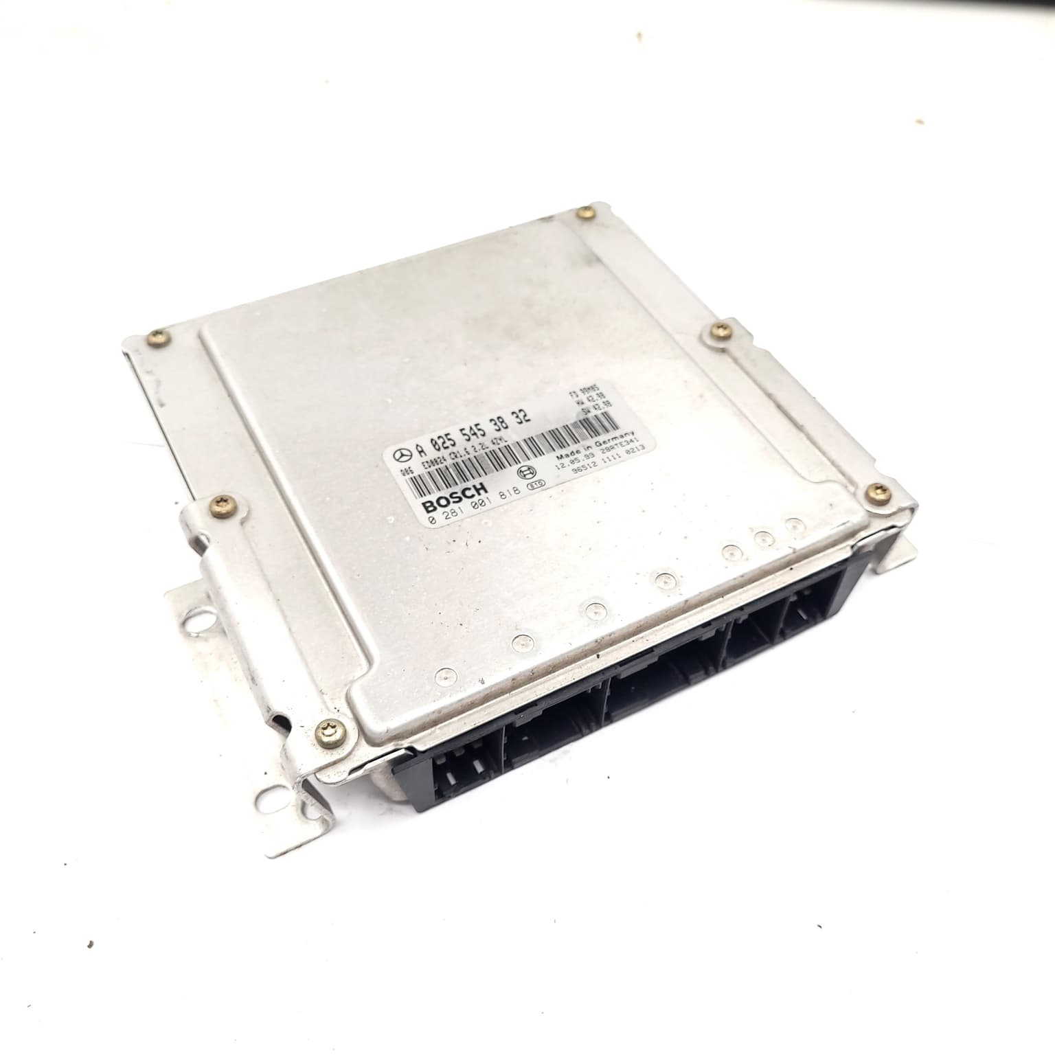 Engine control unit Mercedes-Benz C-CLASS (W202) 1993–2001 C 220 CDI (202.133) OM 611.960 A0255453832 – 1