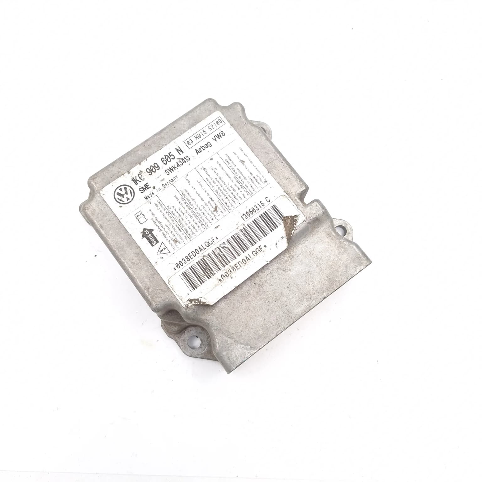 Airbag control module VW GOLF 5 2003–2009 1K0909605N – 1
