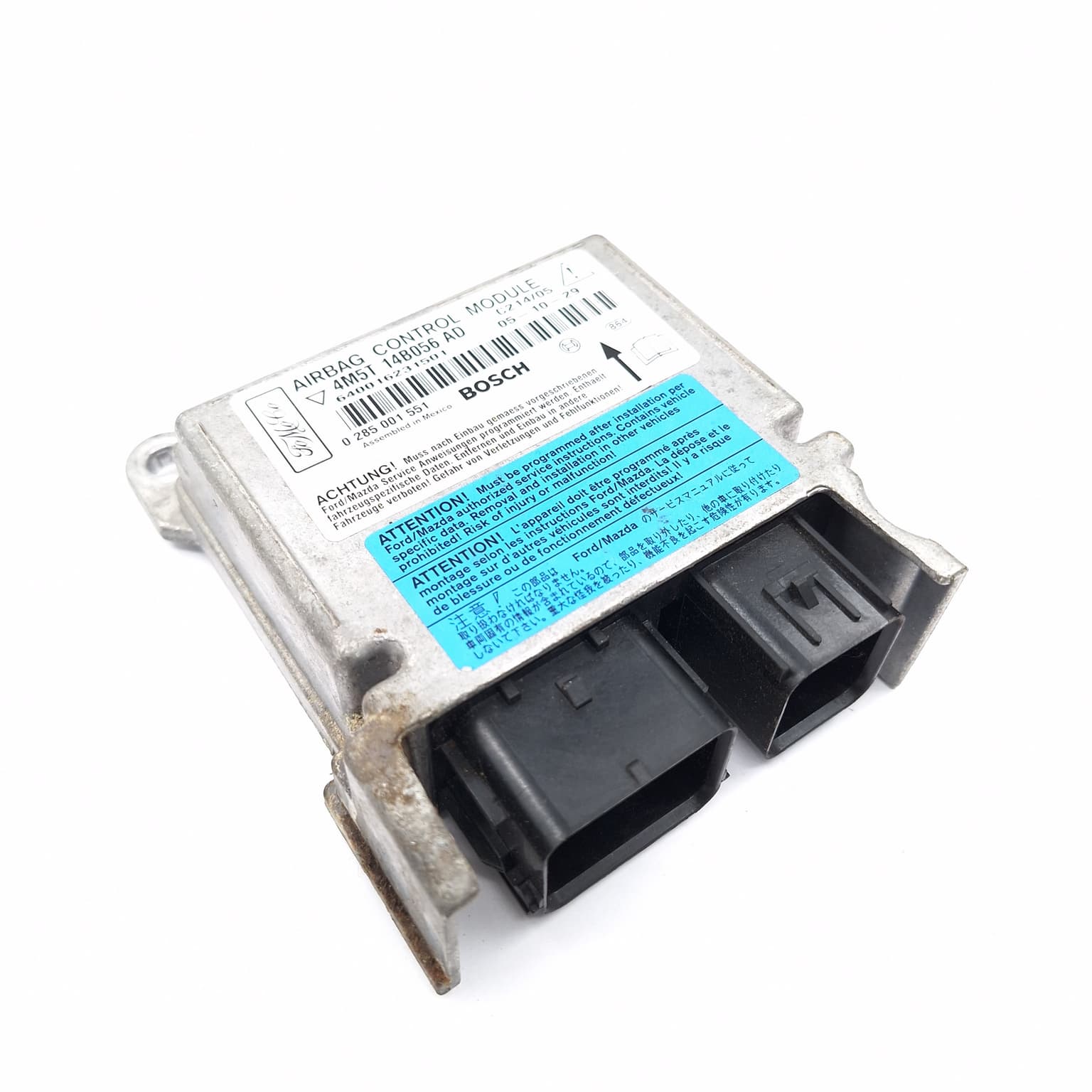 Airbag control module Ford C-MAX 1 2003–2010 4M5T14B056AD – 1