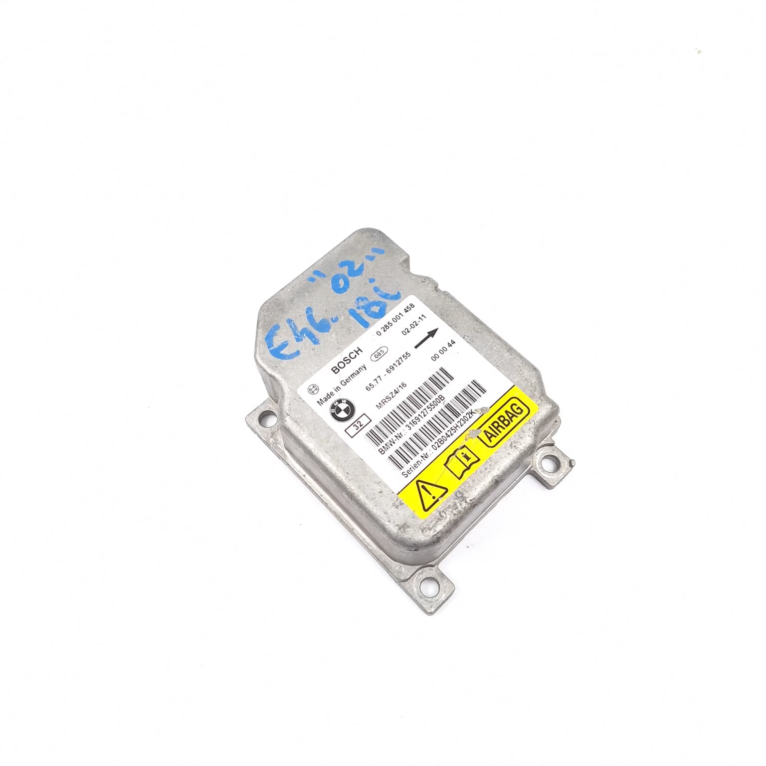 Airbag control module BMW 3 (E46) 1998–2007 6912755 – 1