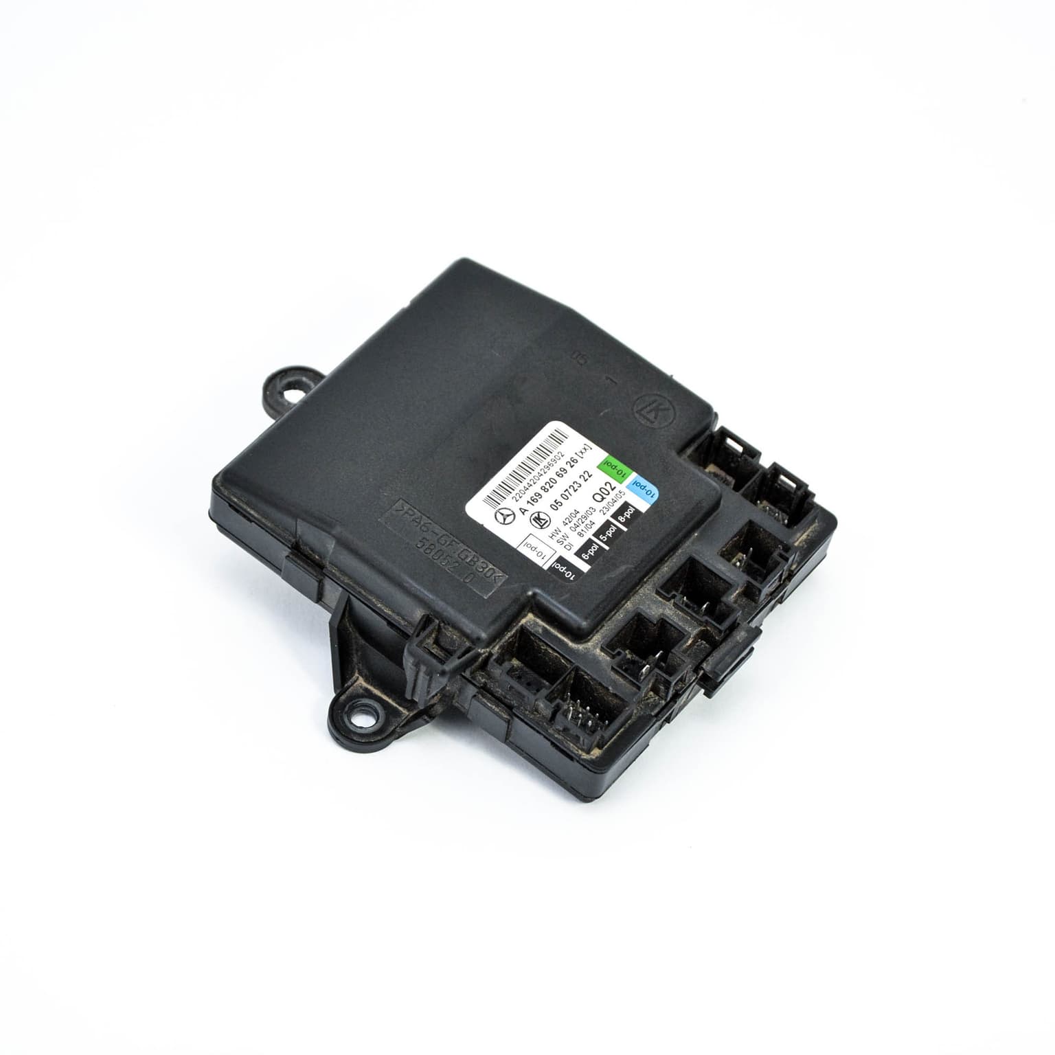 Control unit Mercedes-Benz A-CLASS (W169) 2004–2012 A 180 CDI (169.007, 169.307) OM 640.940 A1698206926 – 1