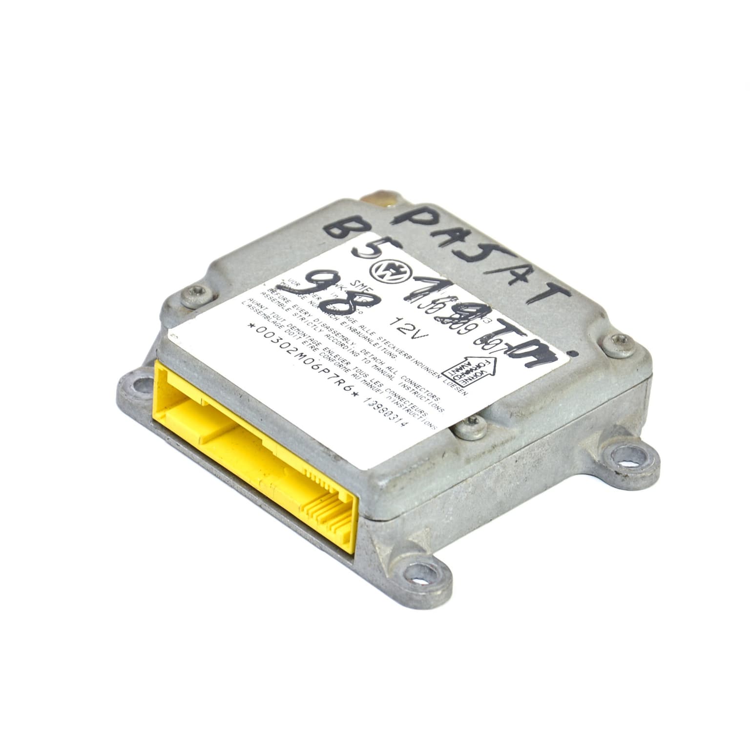 Airbag control module VW PASSAT B5, B5.5 1996–2005 1.9 TDI AHU 1J0909607 – 1