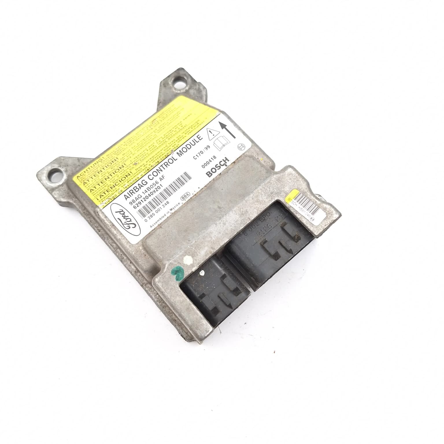 Airbag control module Ford FOCUS Mk 1 1998–2004 98AG14B056AF – 1
