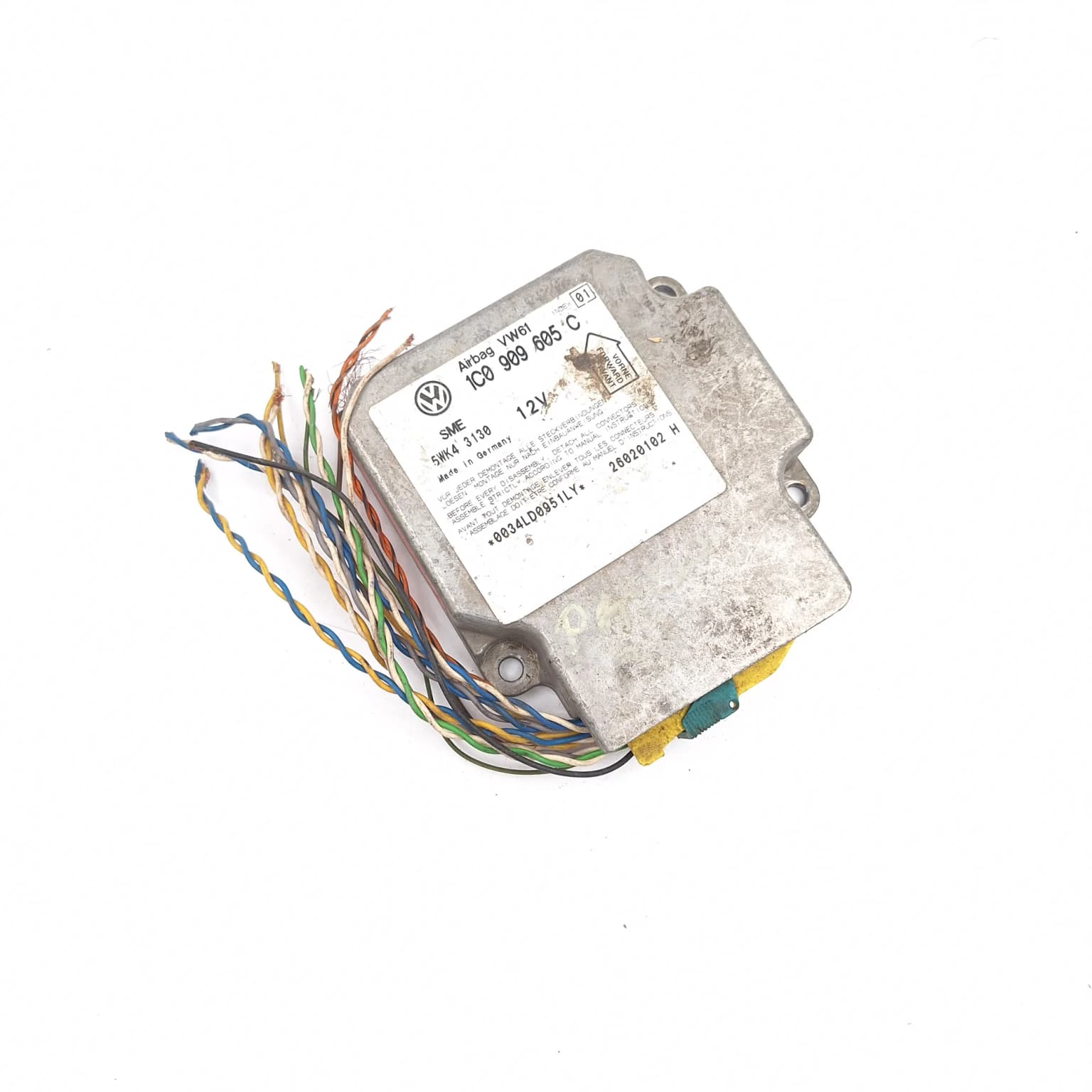 Airbag control module VW PASSAT B5, B5.5 1996–2005 1C0909605C – 1