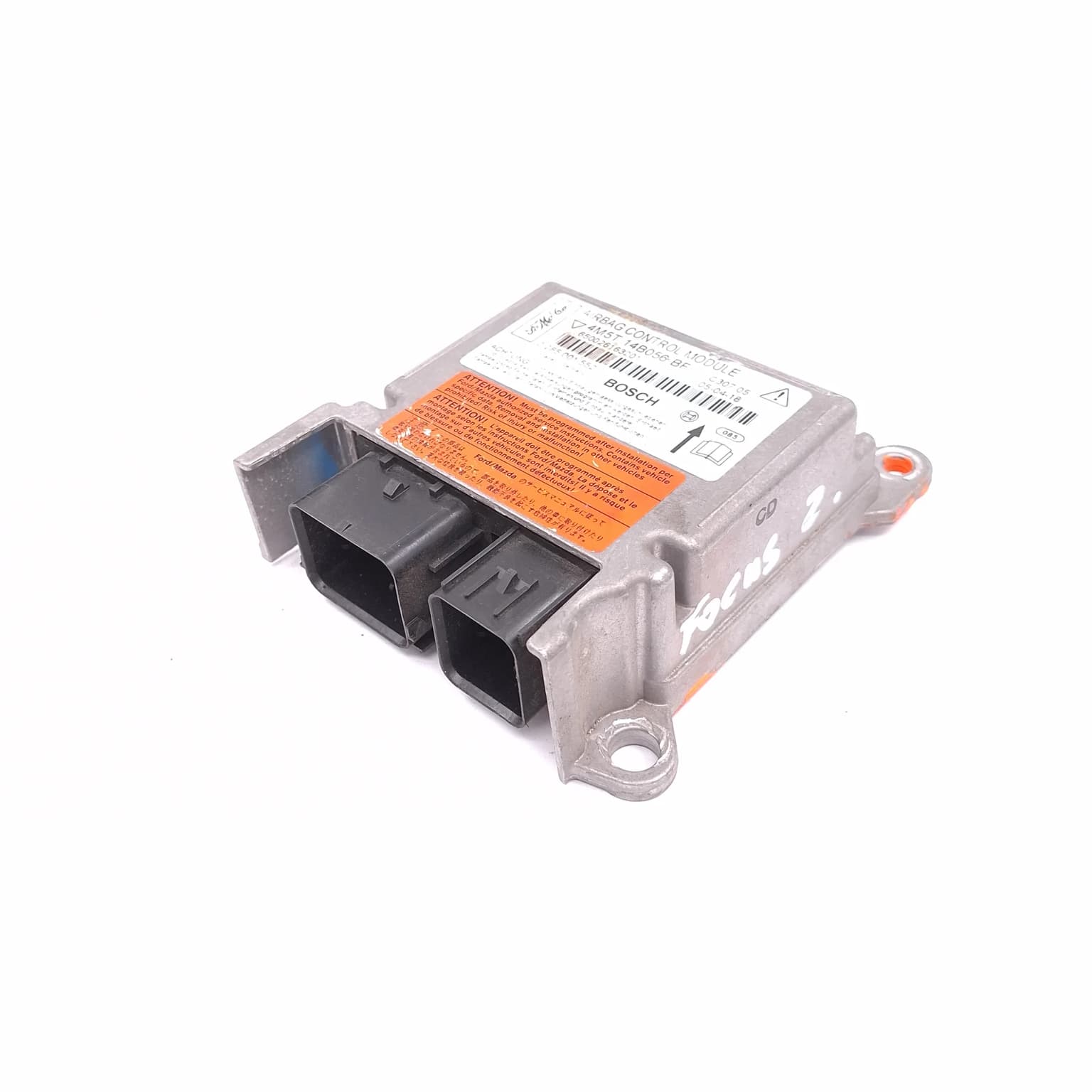 Airbag control module Ford FOCUS Mk 2 2005–2010 4M5T14B056BF – 1