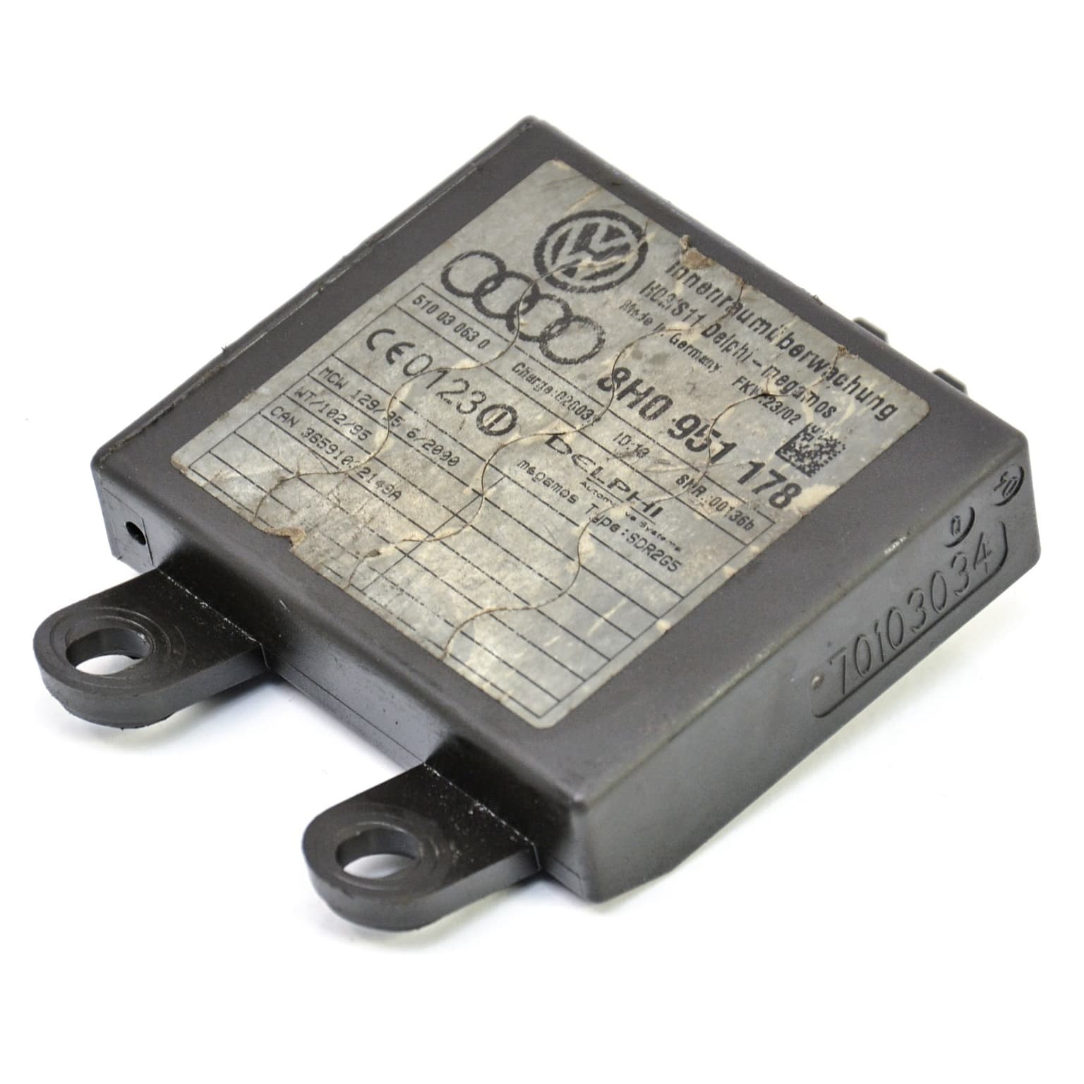 Control unit Audi A4 Cabriolet (8H, B6, B7) 2002–2009 2.5 TDI BDG 8H0951178 – 1