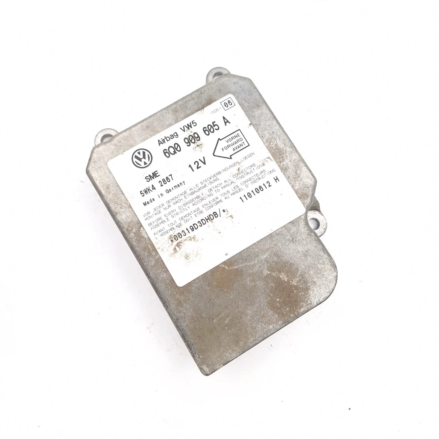 Airbag control module VW GOLF 4 1997–2004 6Q0909605A – 1
