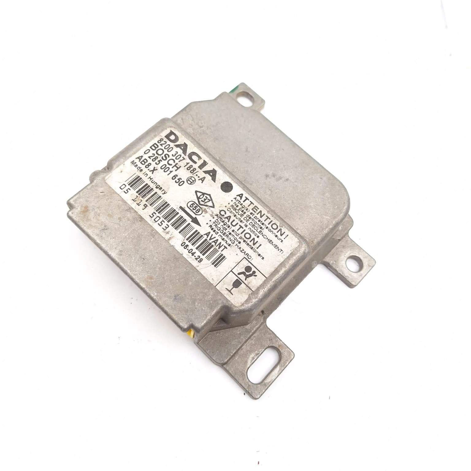 Airbag control module Dacia LOGAN (LS) 2004–2012 8200307188A – 1