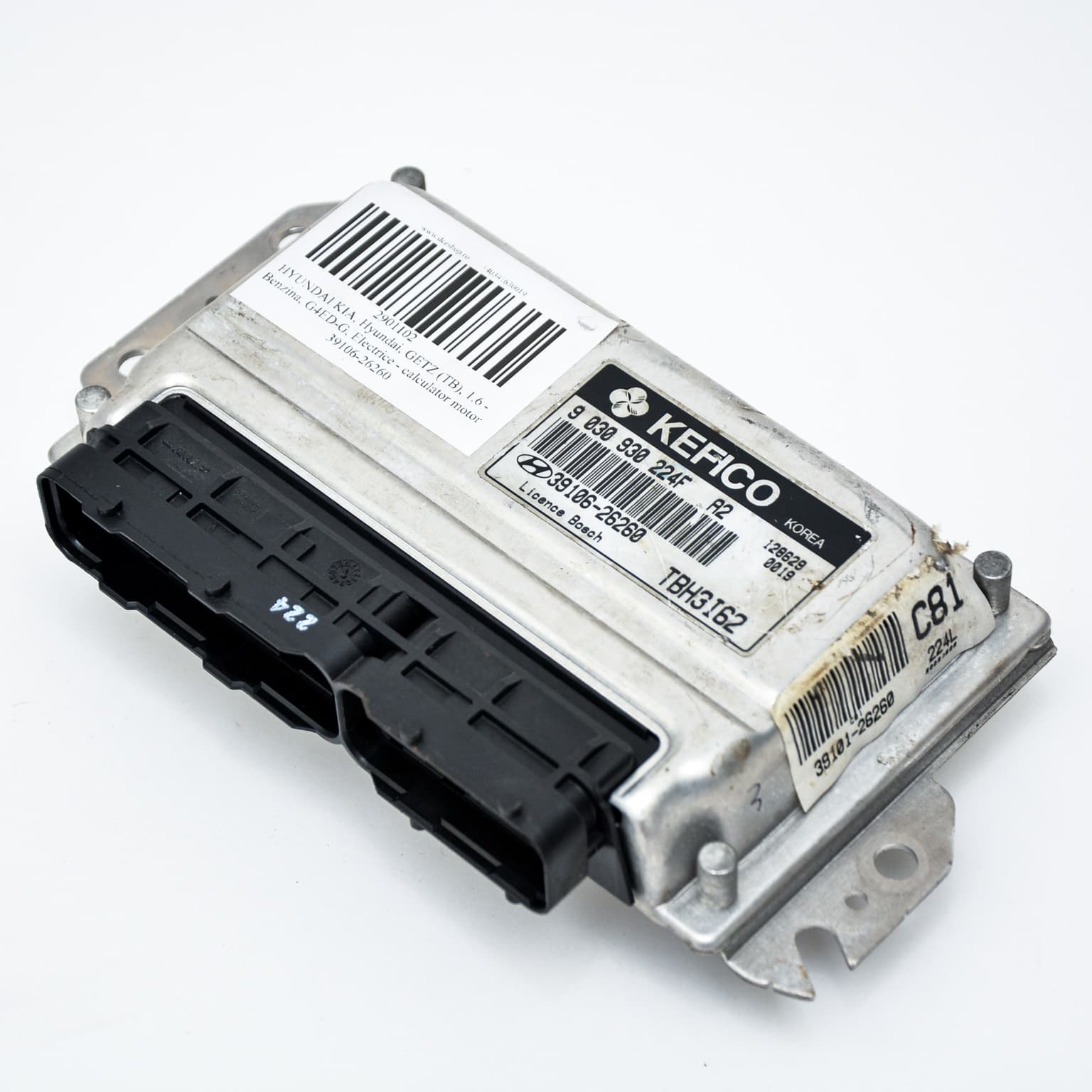 Engine control unit Hyundai GETZ (TB) 2002–2011 1.6 G4ED-G 3910626260 – 1