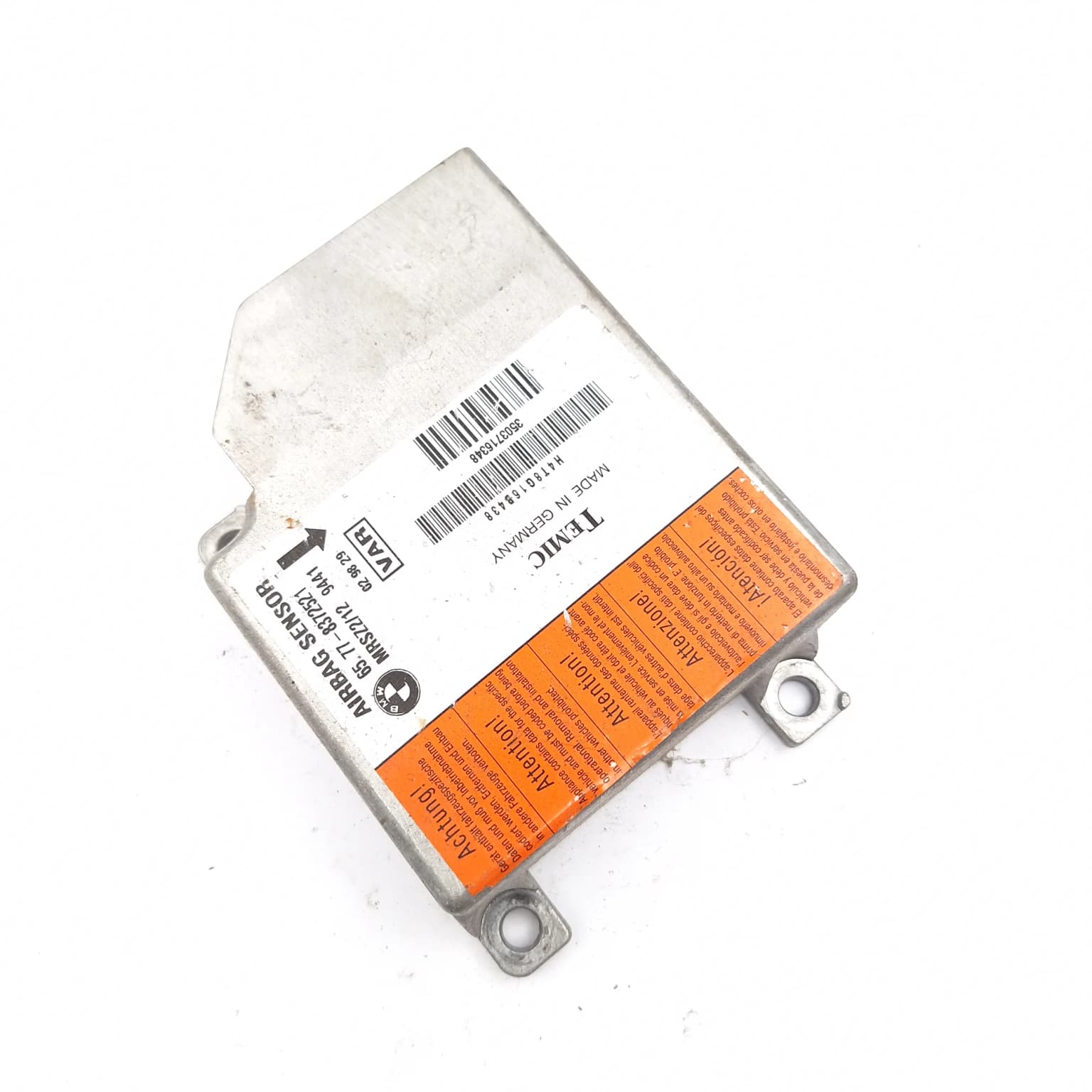 Airbag control module BMW 3 (E46) 1998–2007 8372521 – 1