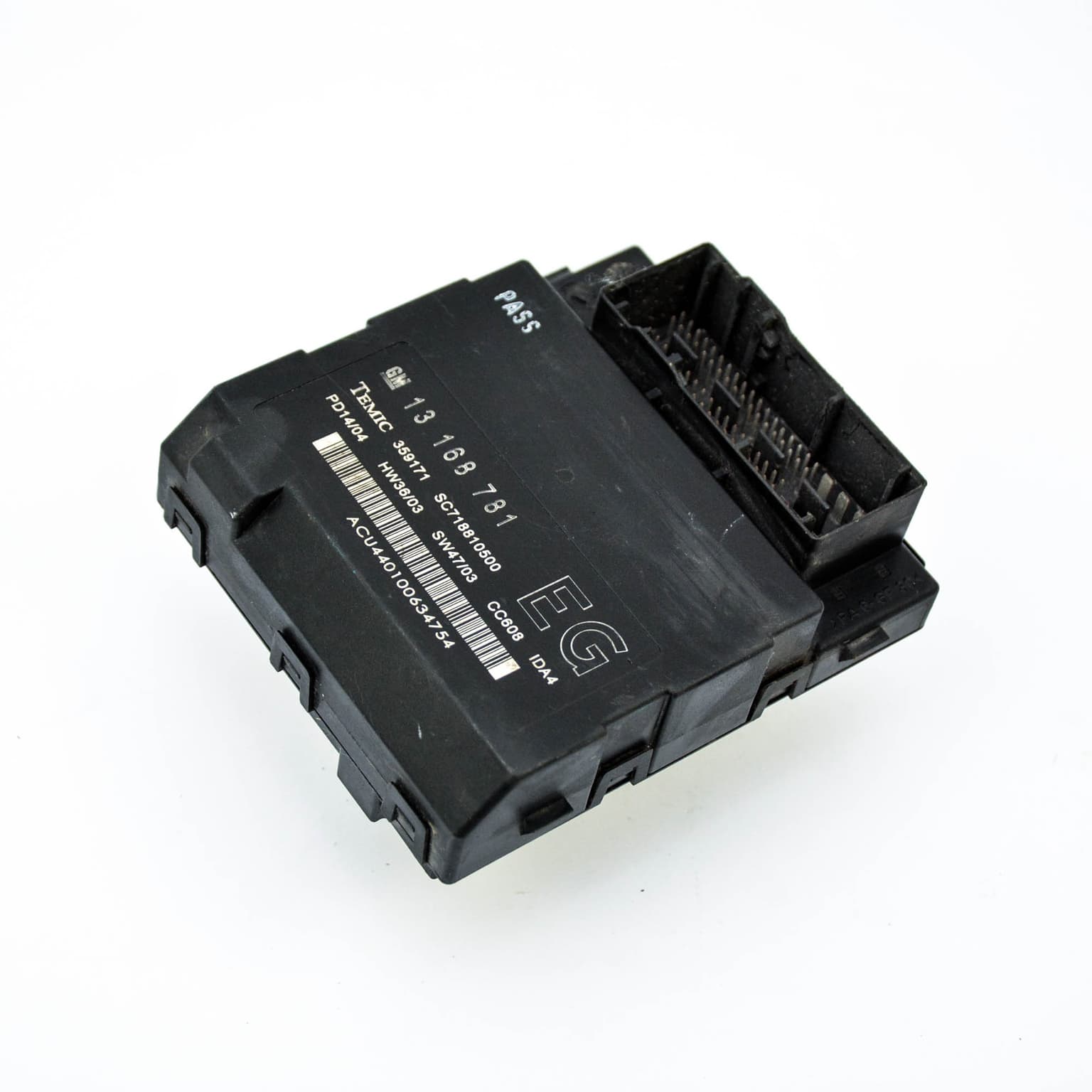 Control unit Opel VECTRA C 2002–2008 13168781 – 1