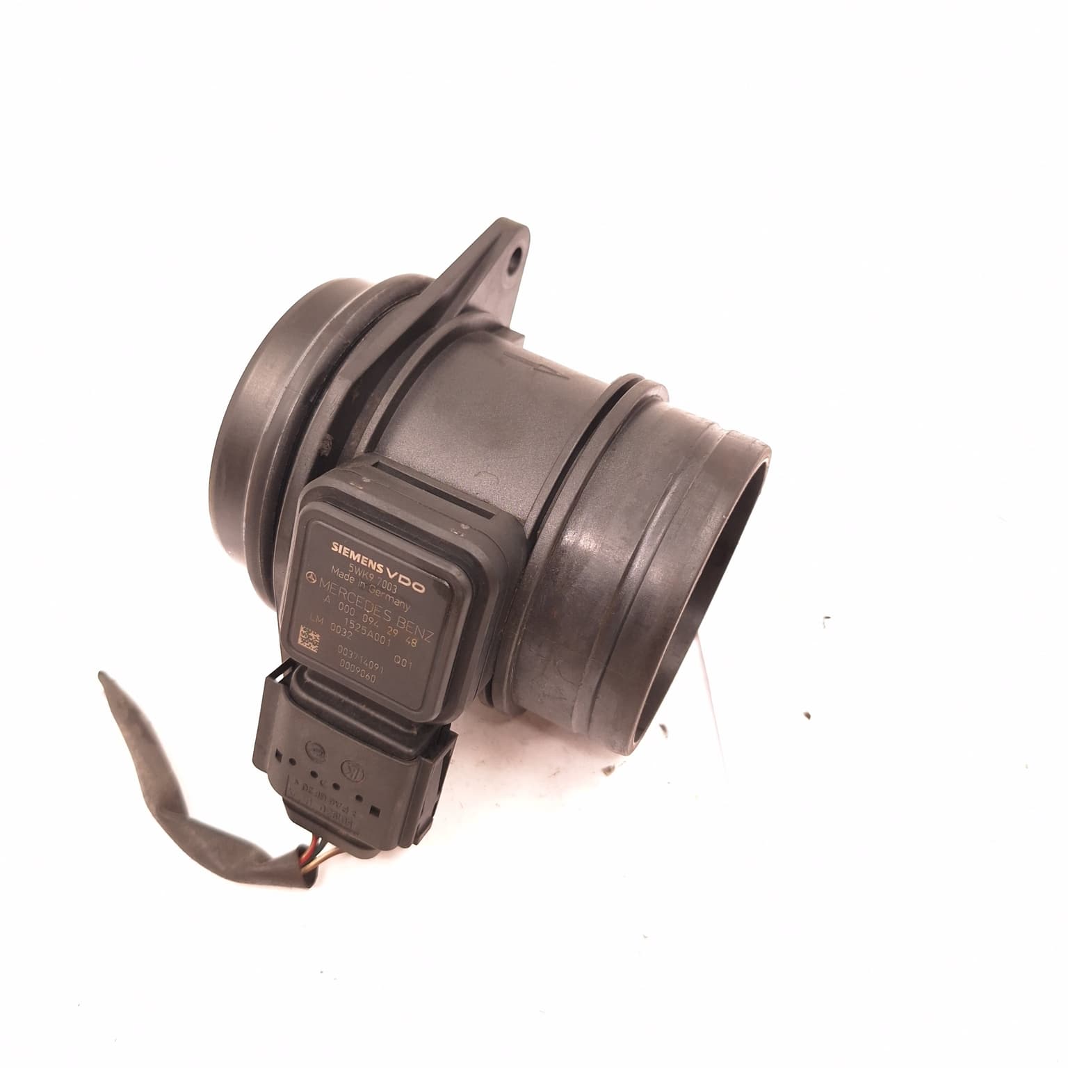 Mass air flow meter Mercedes-Benz A-CLASS (W169) 2004–2012 A 180 CDI (169.007, 169.307) OM 640.940 A0000942948 – 1