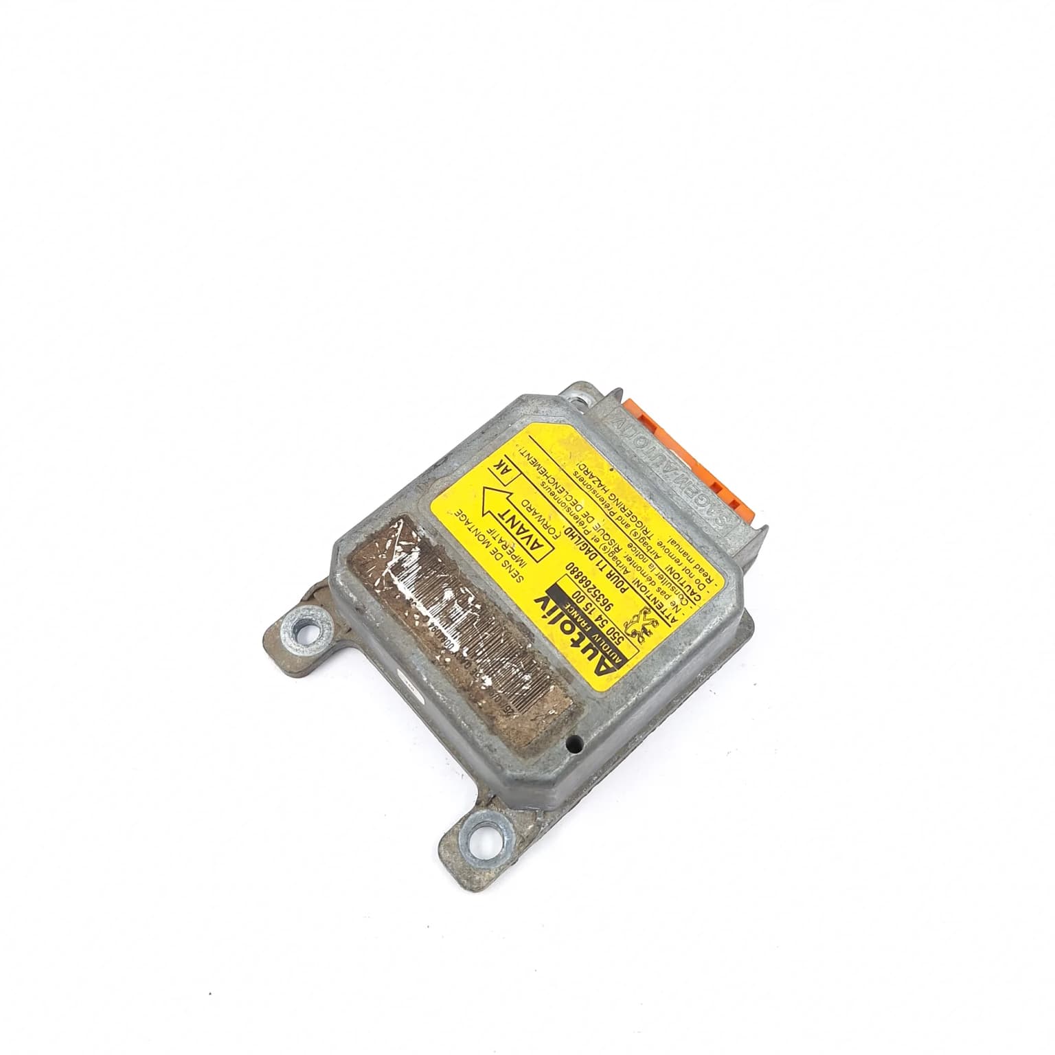 Airbag control module Peugeot 206 1998–2013 9635268880 – 1